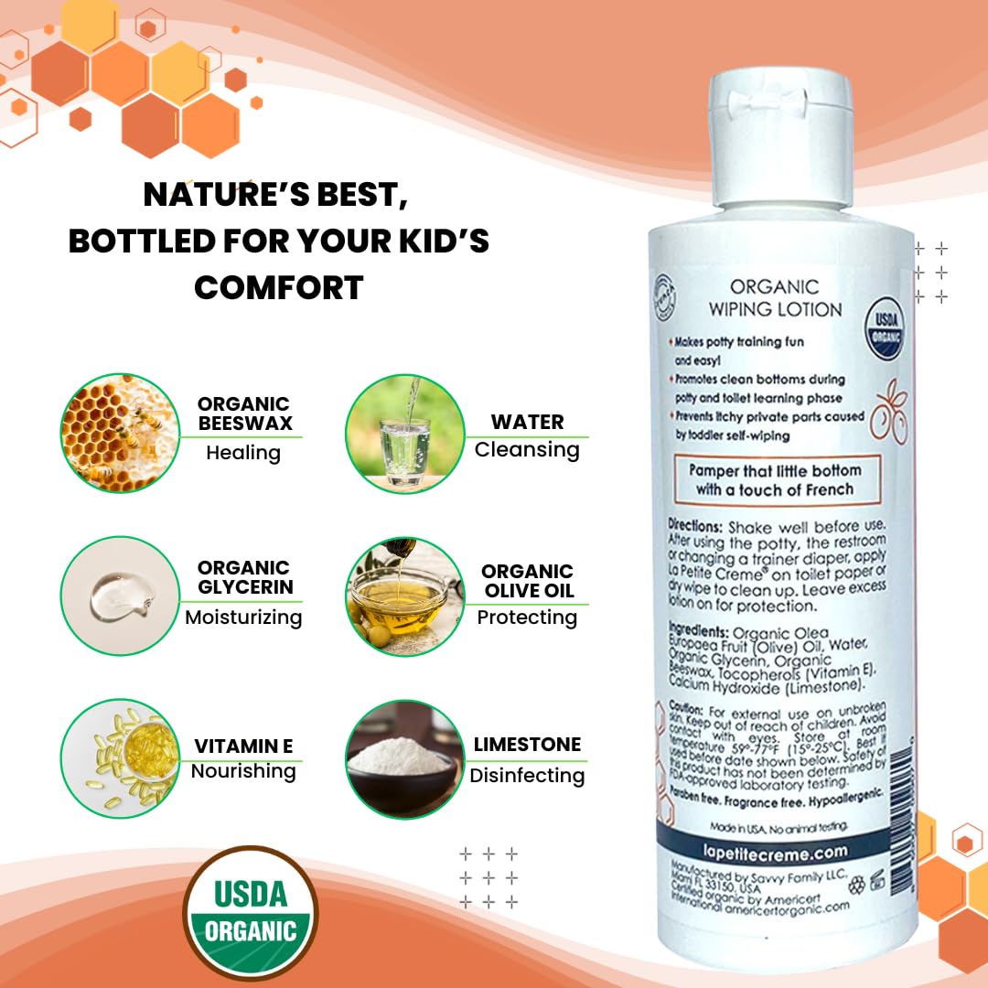 Organic Wiping Lotion for Kids {Drop Ship}