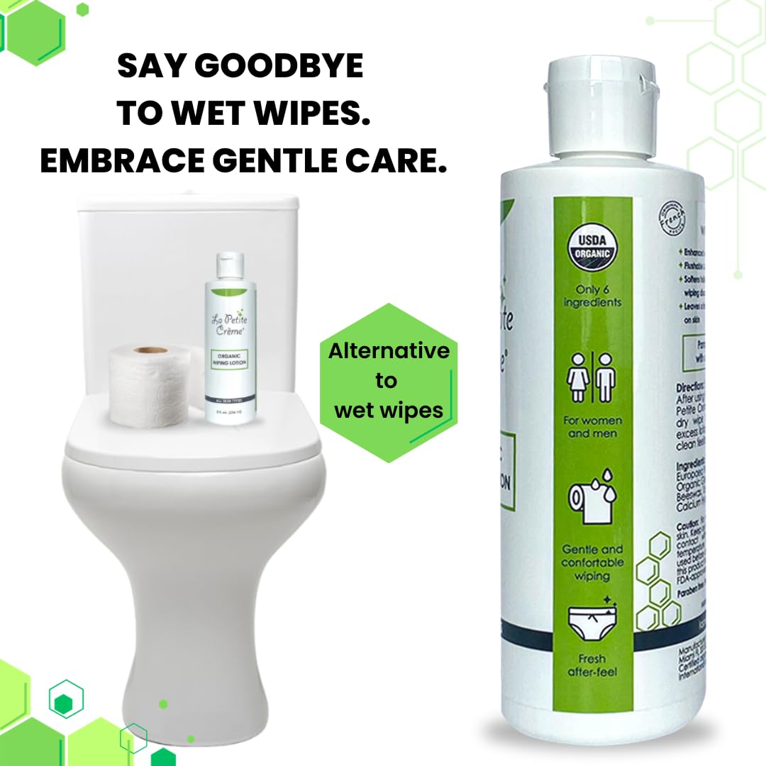 Organic Wiping Lotion for Adults {Drop Ship}