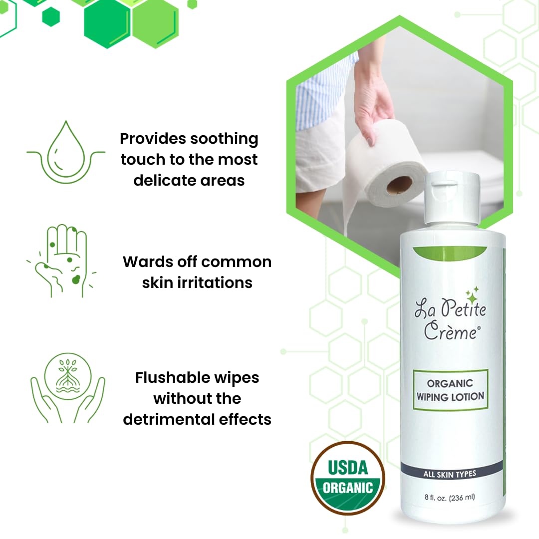 Organic Wiping Lotion for Adults {Drop Ship}