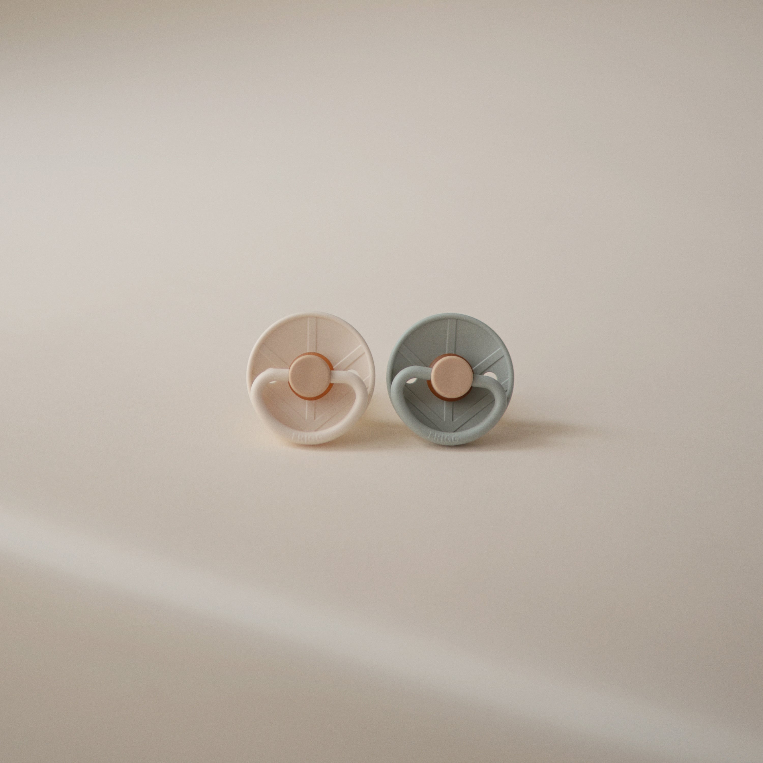 FRIGG Little Viking Natural Rubber Pacifier 2-Pack {Drop Ship}