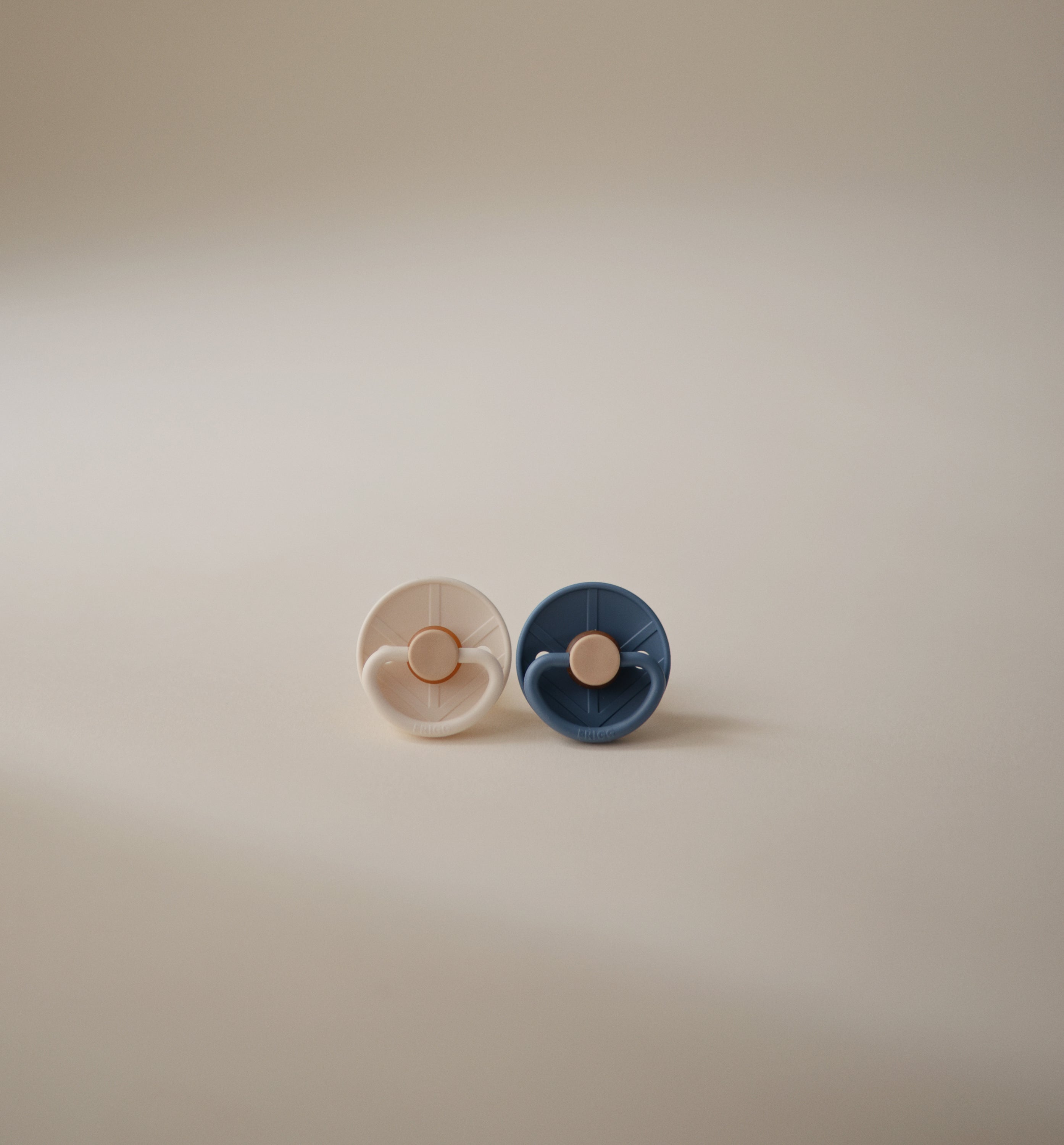 FRIGG Little Viking Natural Rubber Pacifier 2-Pack {Drop Ship}