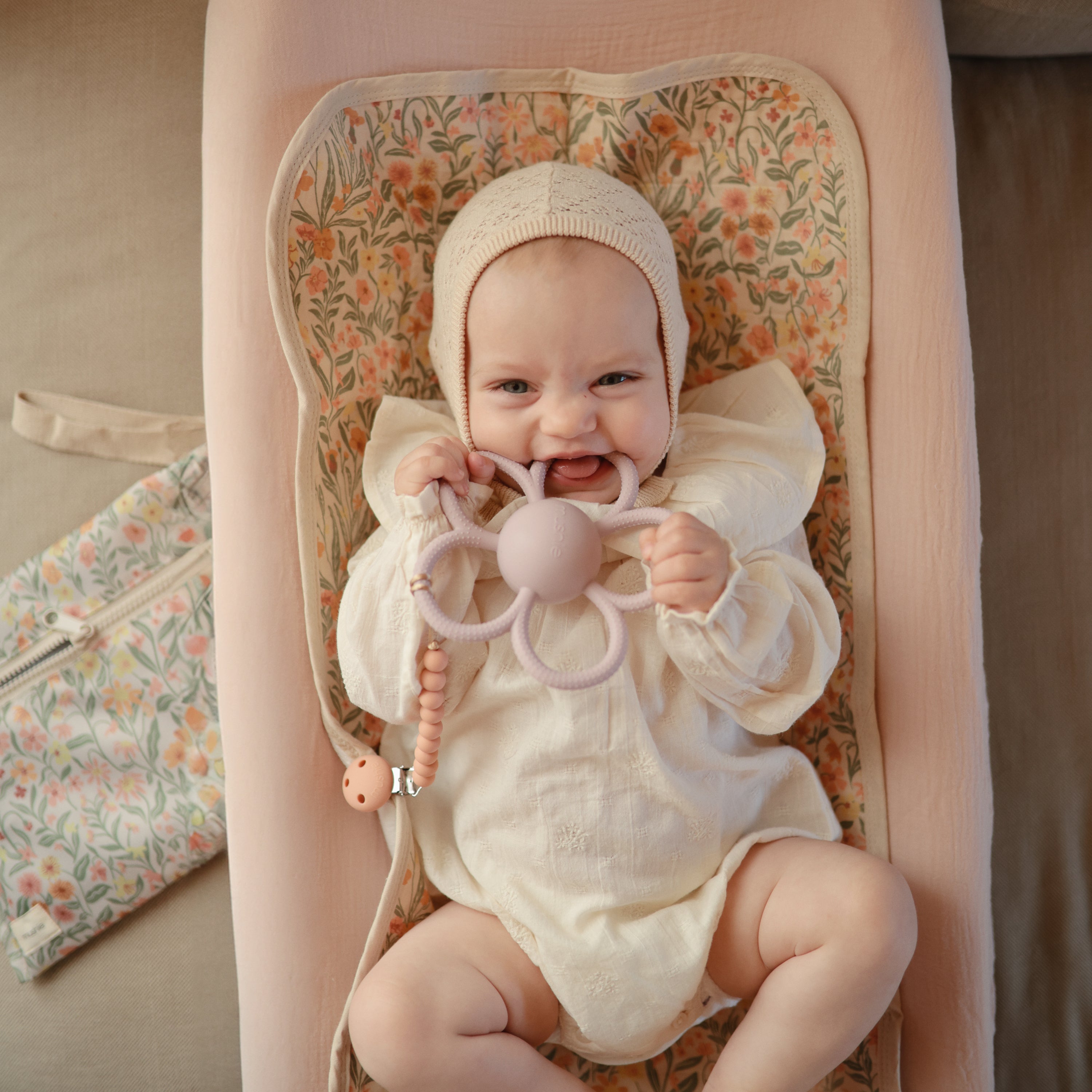 Daisy Rattle Teether {Drop Ship}