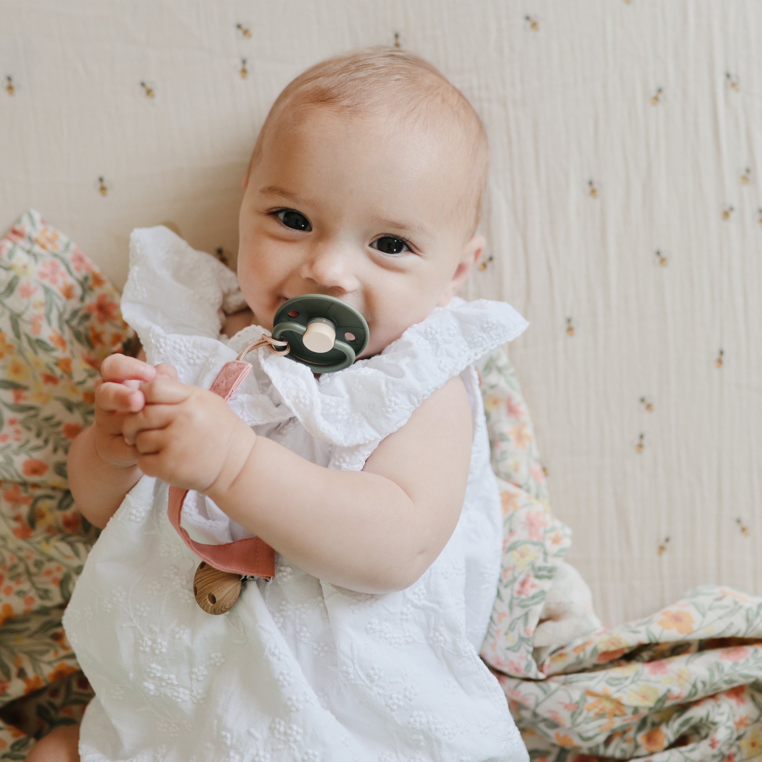 FRIGG Little Viking Natural Rubber Pacifier 2-Pack {Drop Ship}