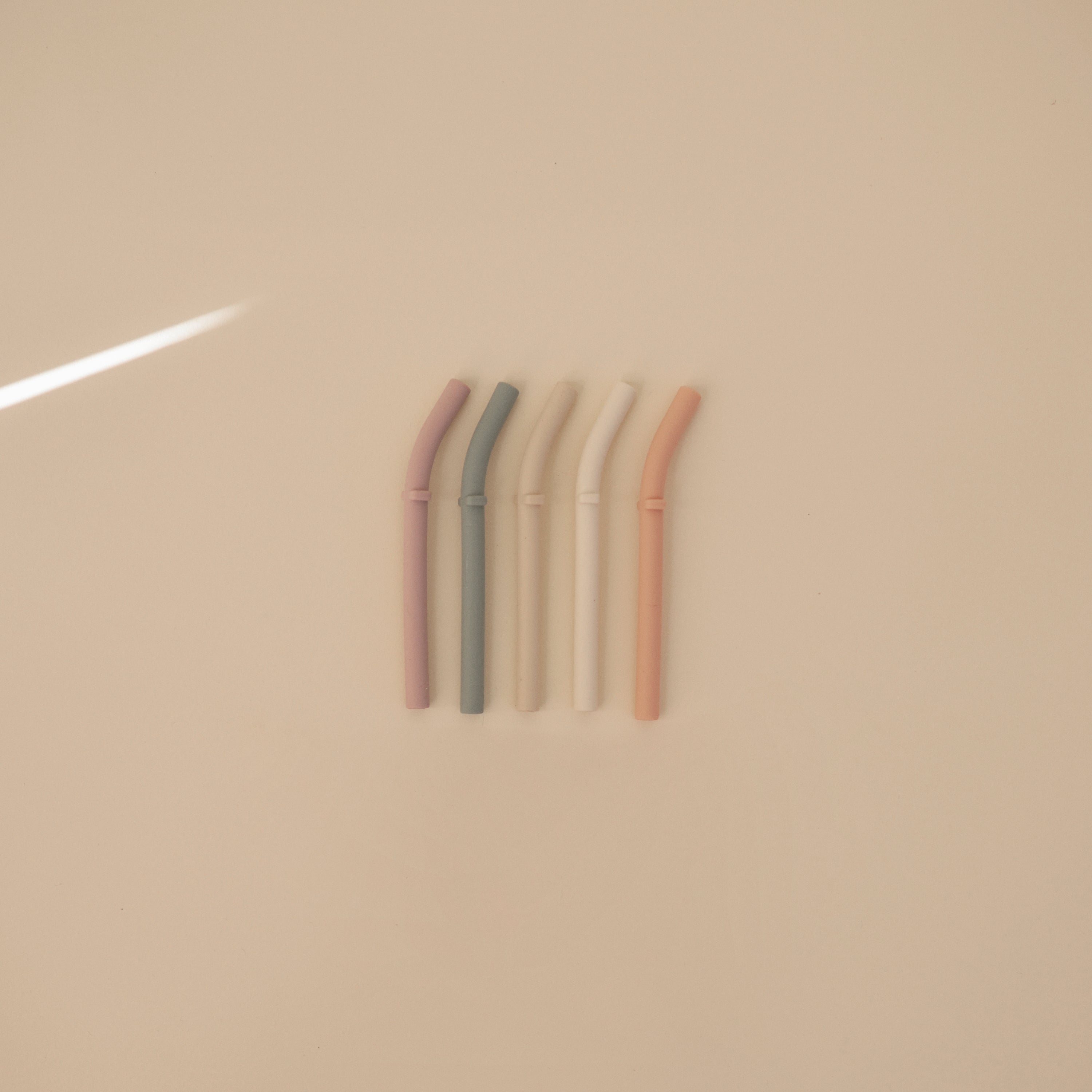 Silicone Replacement Straws - 5 Pack {Drop Ship}
