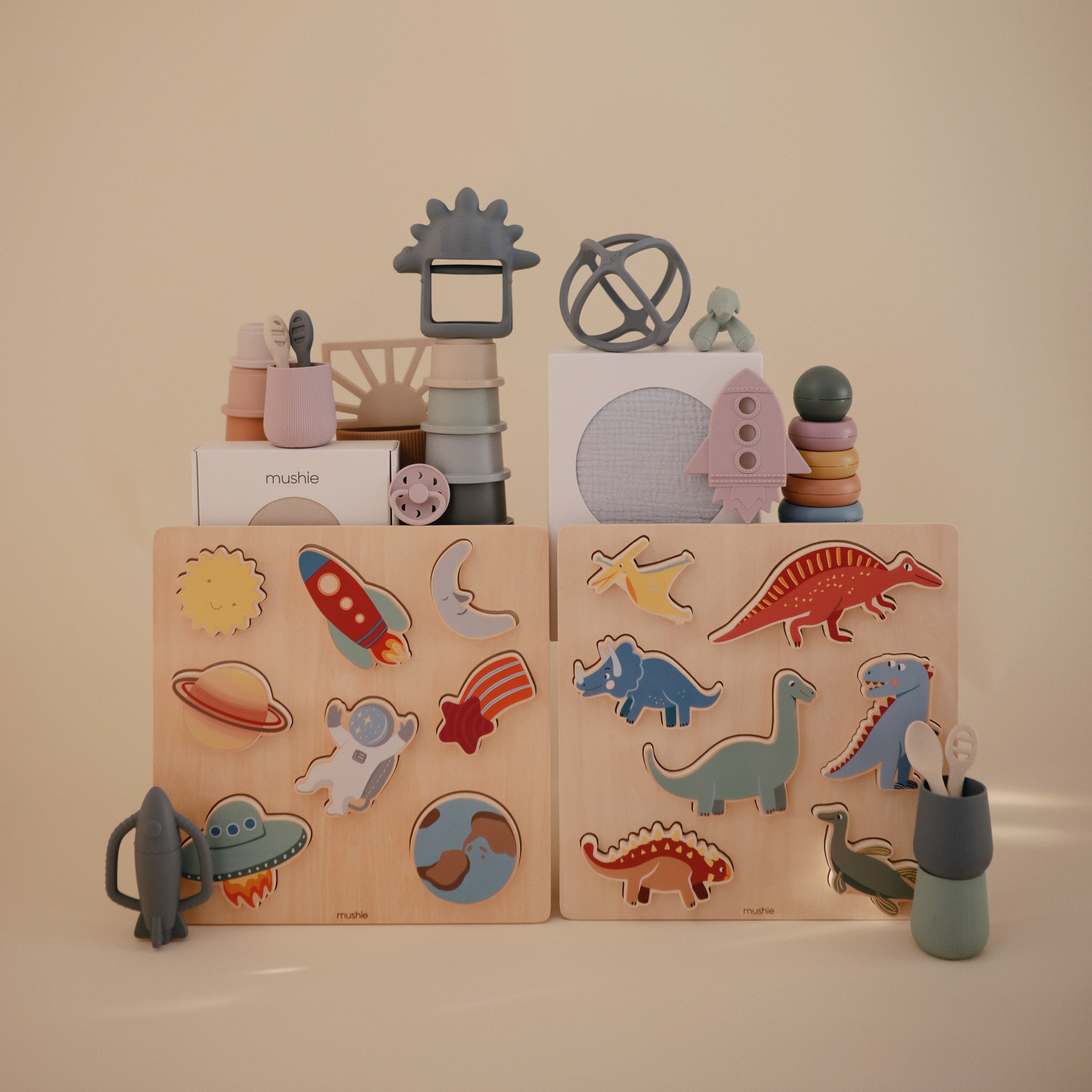 Wooden Dino Puzzle {Drop Ship}