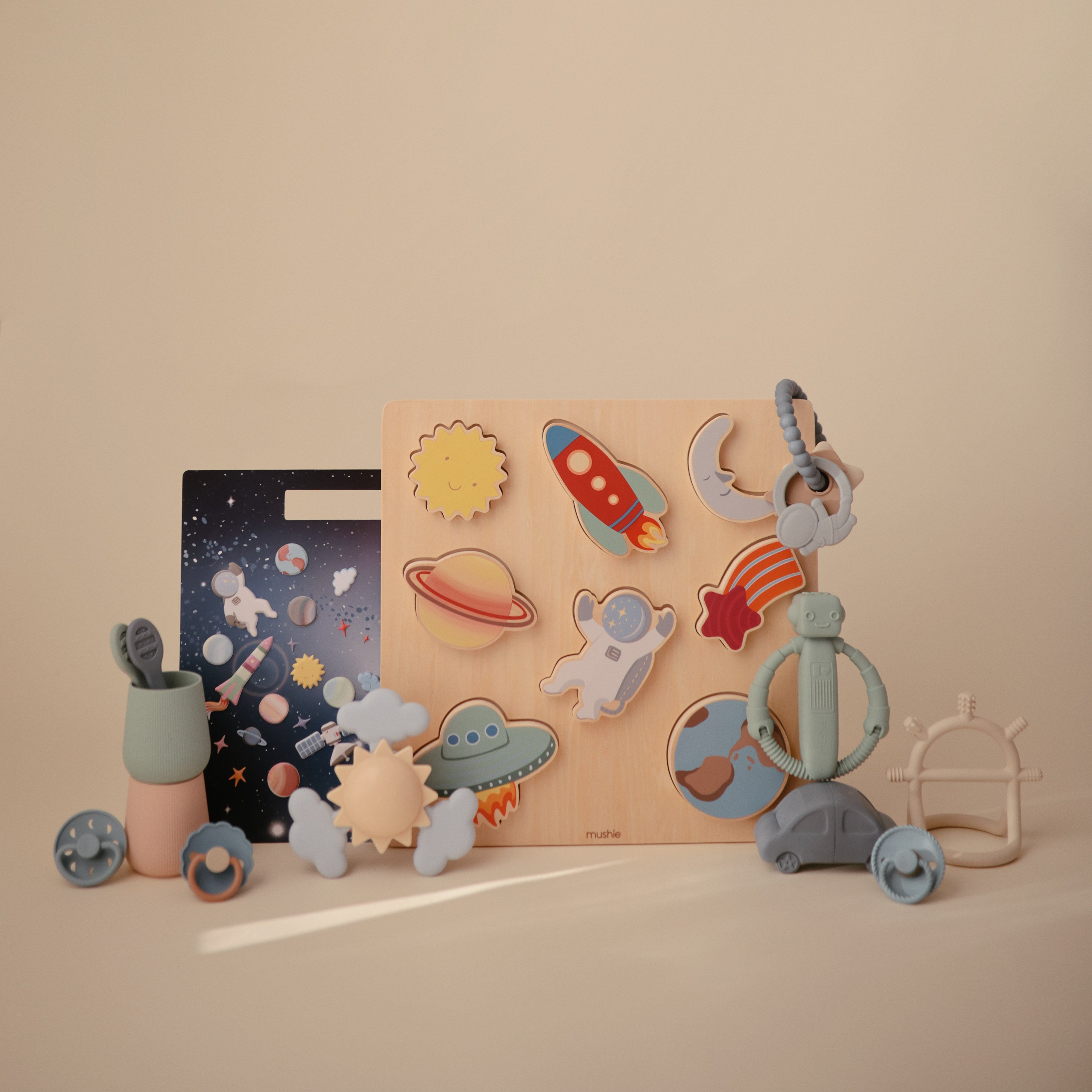 Wooden Space Puzzle {Drop Ship}