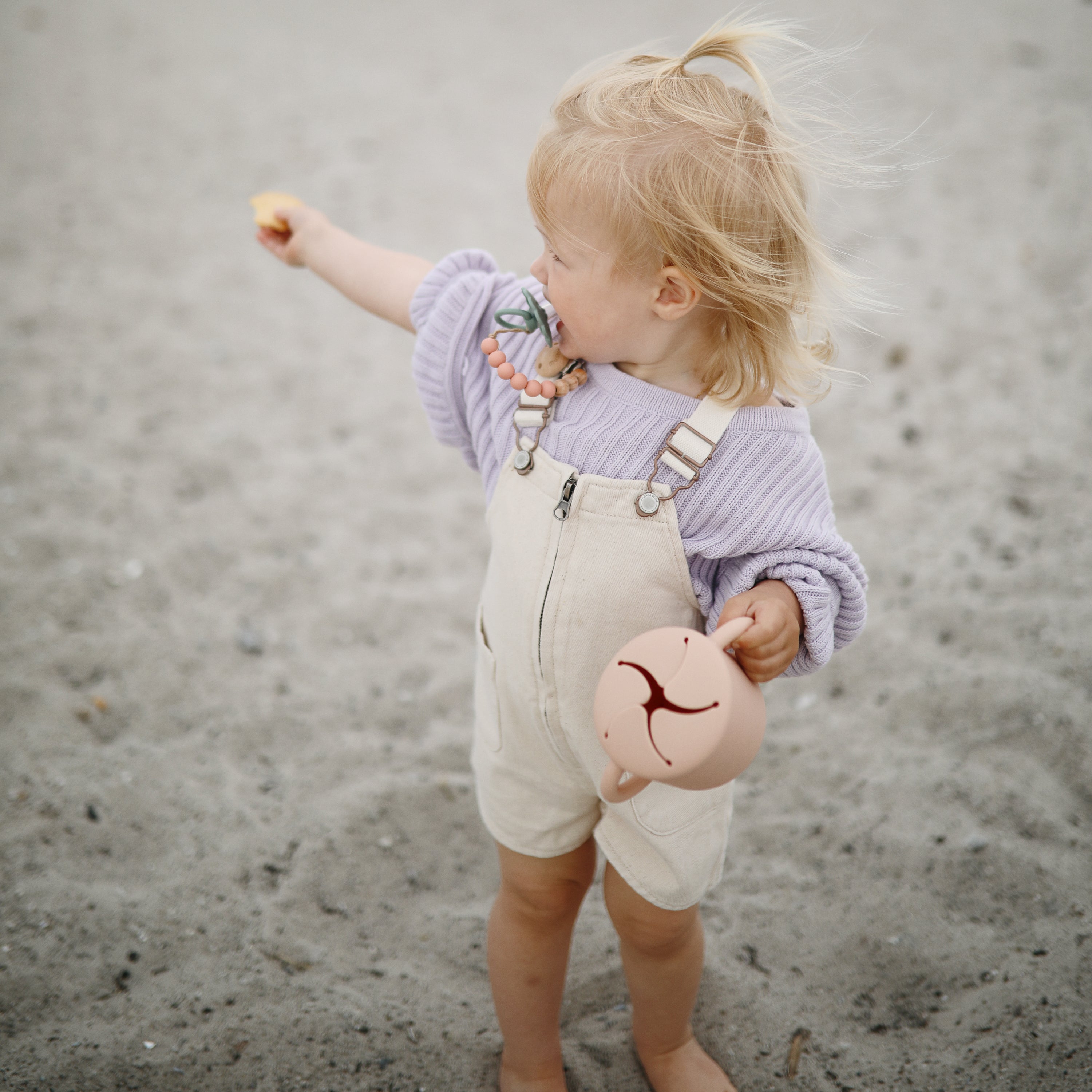 Silicone Pacifier Clip | Eva {Drop Ship}
