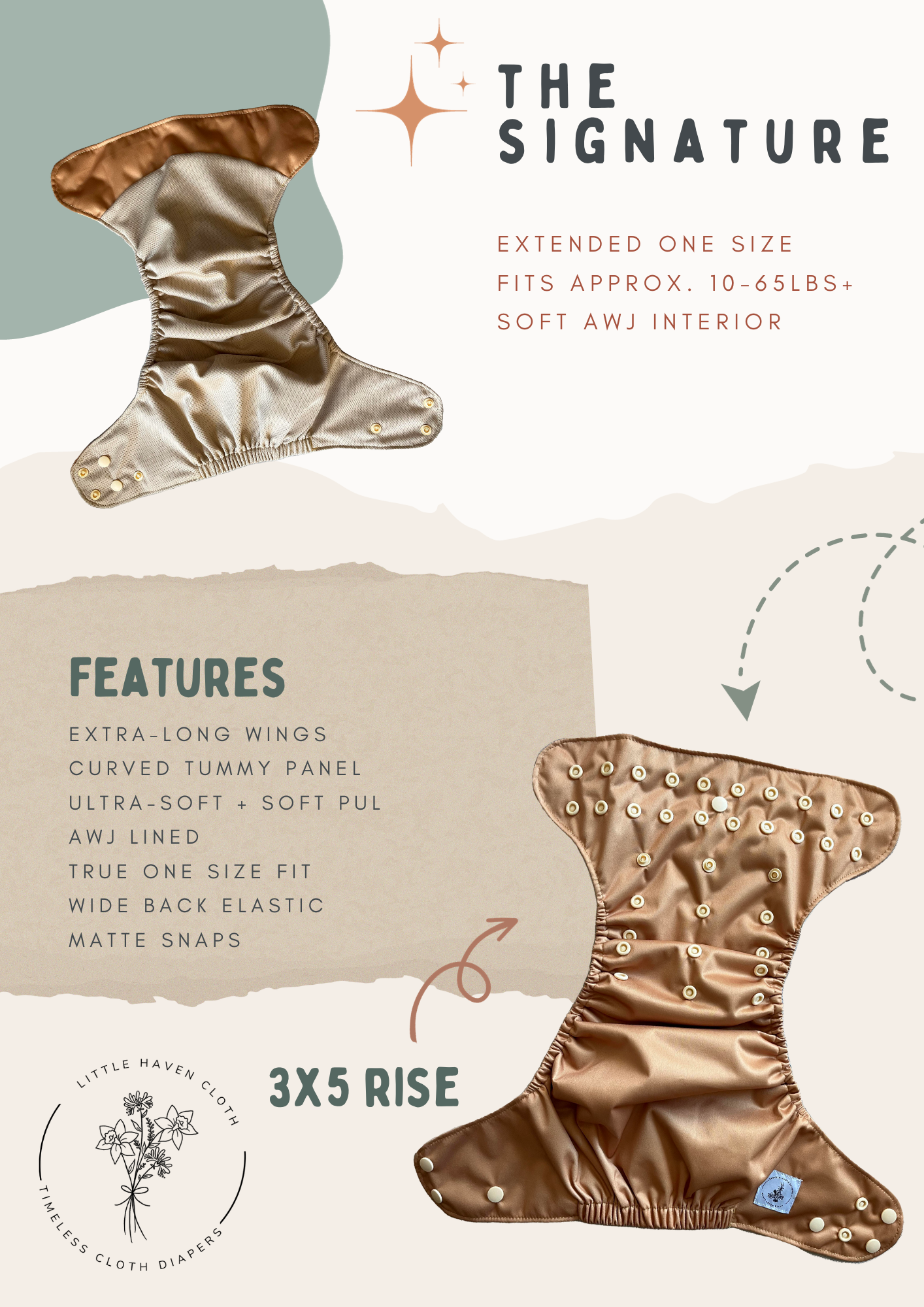 Astral - (POCKET DIAPER)