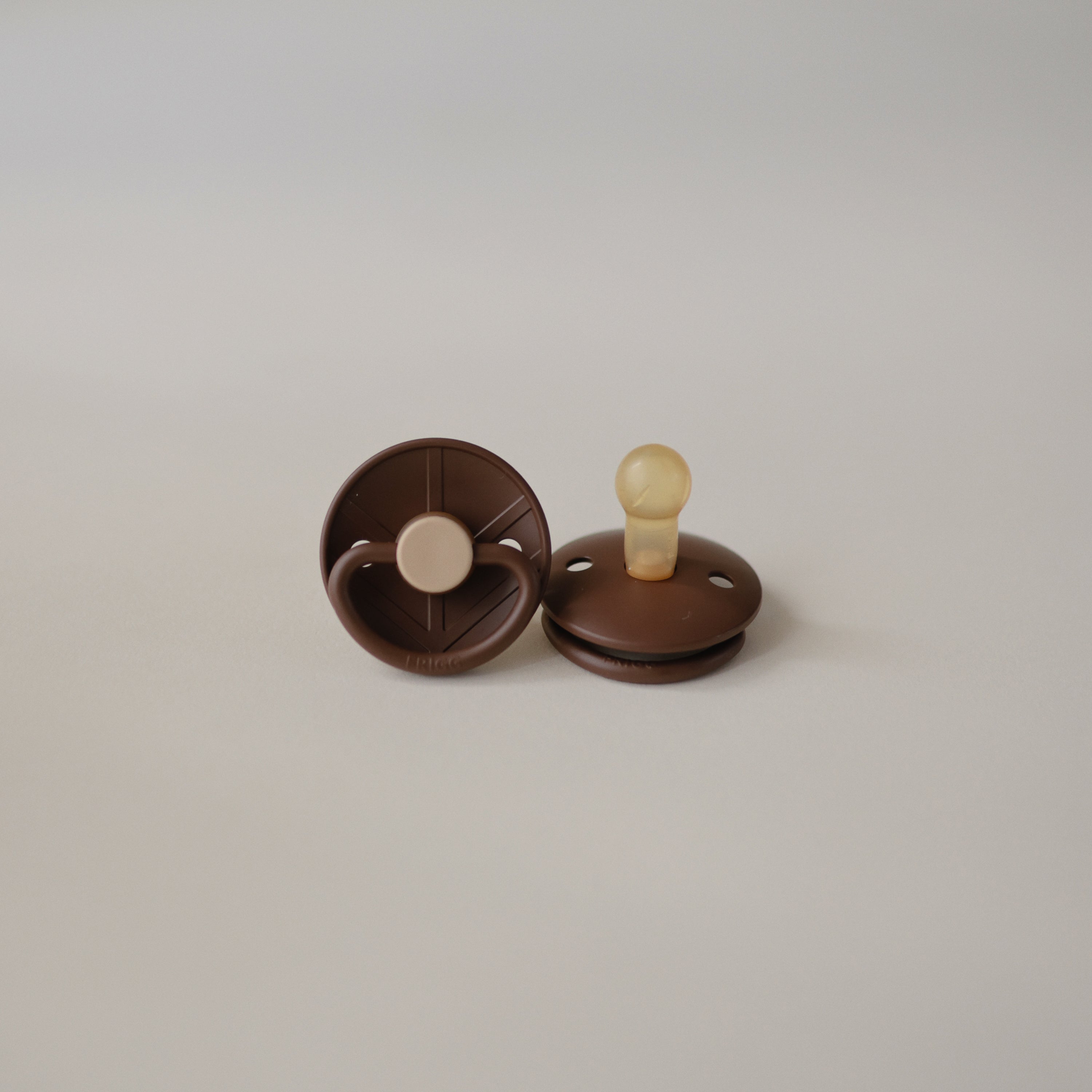 FRIGG Little Viking Natural Rubber Pacifier 2-Pack {Drop Ship}