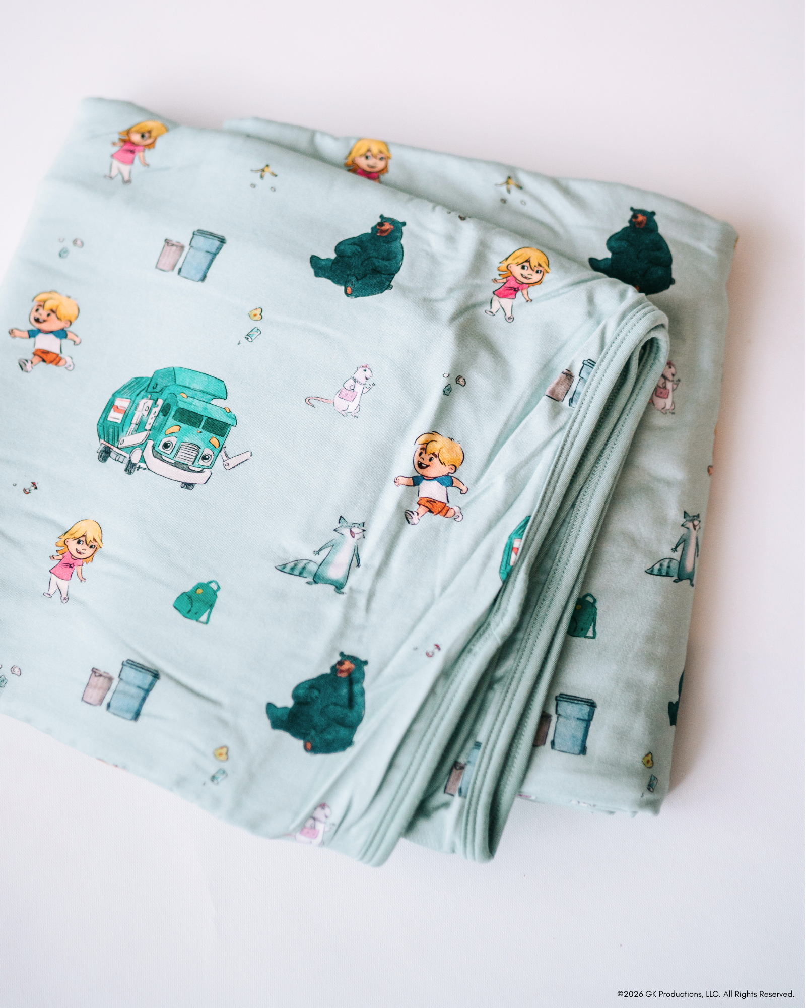 Trash Truck™ - Hank & Friends - (Triple Snug Blanket)