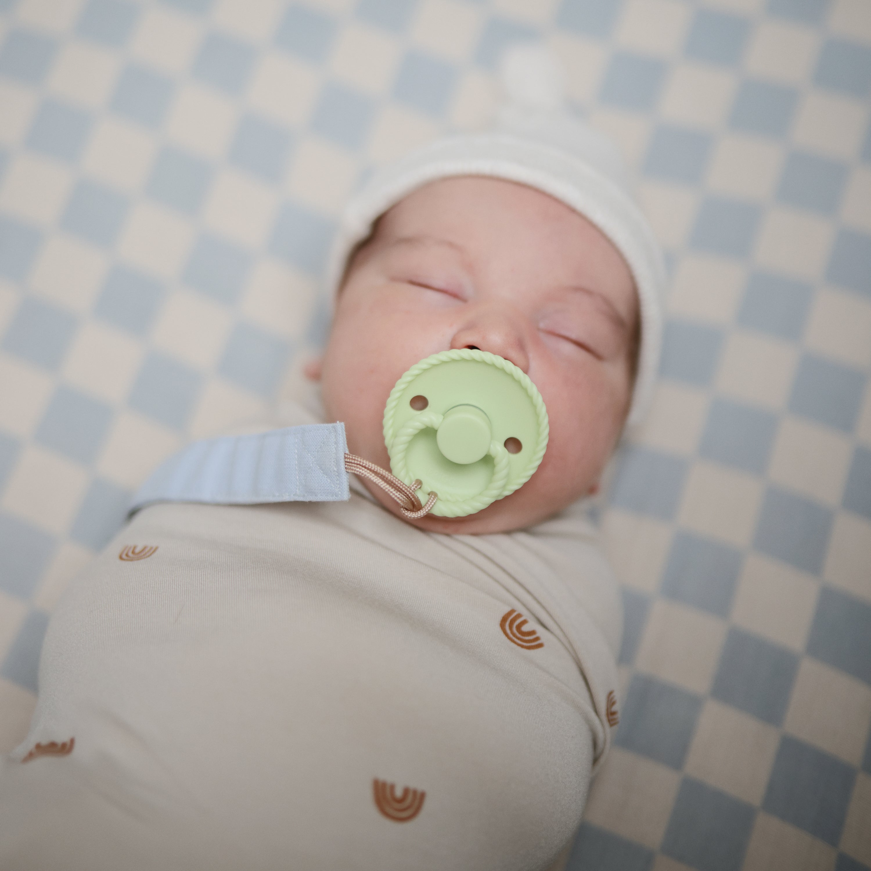 FRIGG Rope Natural Rubber Pacifier 2-Pack {Drop Ship}