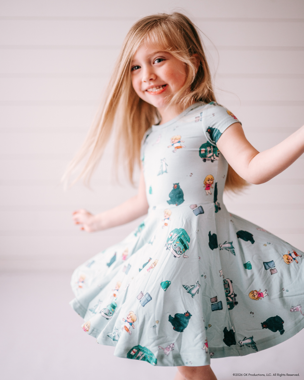 Trash Truck™ - Hank & Friends - (Short Sleeve Skater Dress)