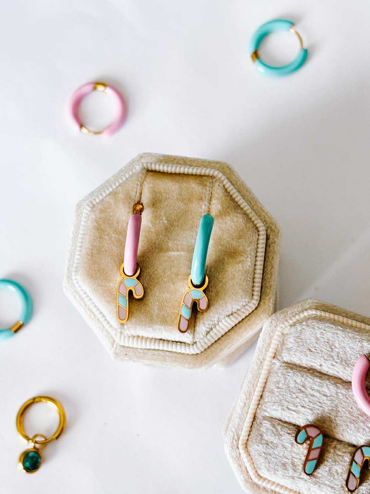 Pastel Peppermint - (Charms)