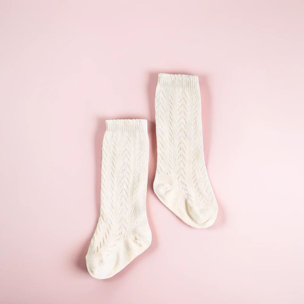 LLB Crochet Knee High Socks (2 pairs in each pack) {DROP SHIP}