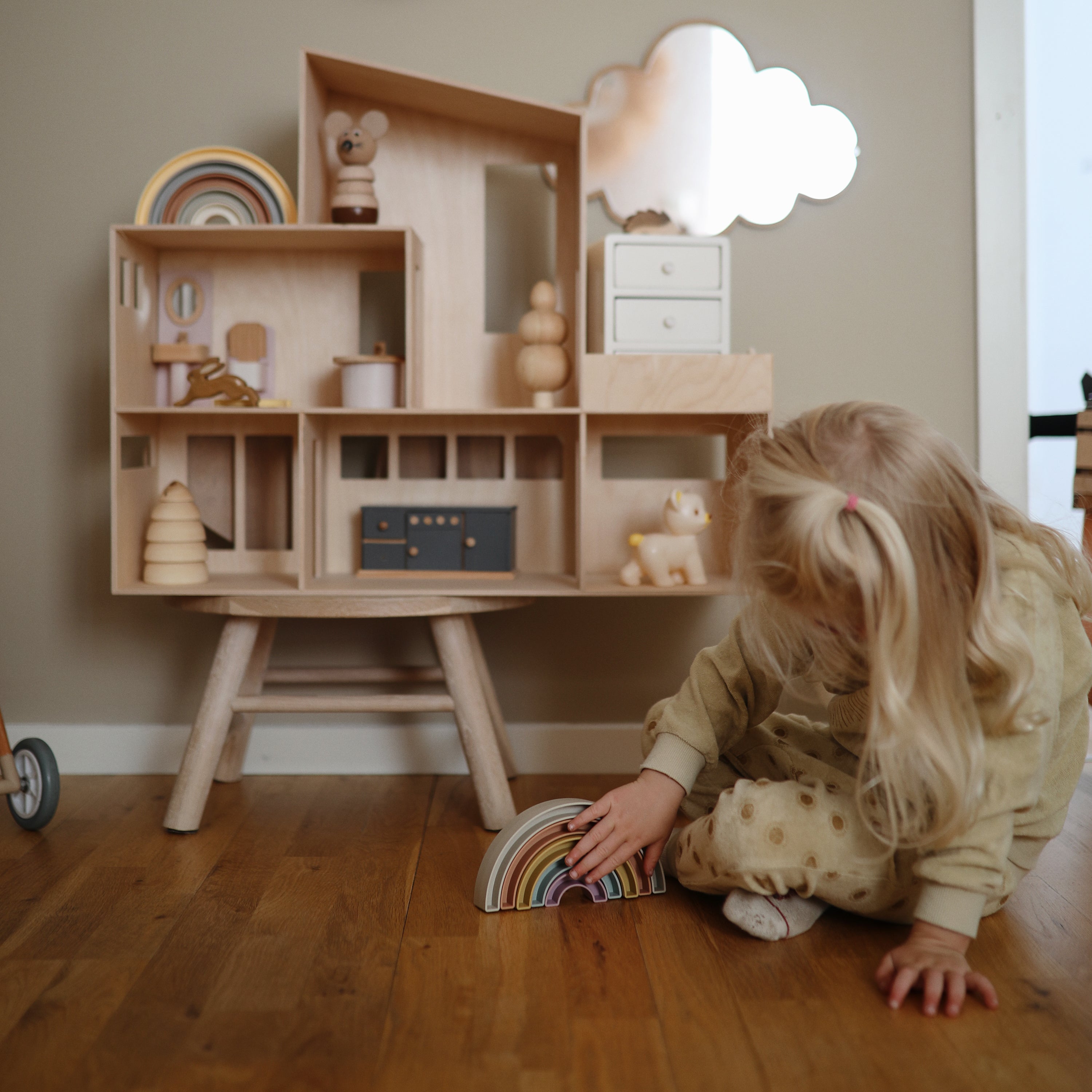 Rainbow Stacker Toy {Drop Ship}