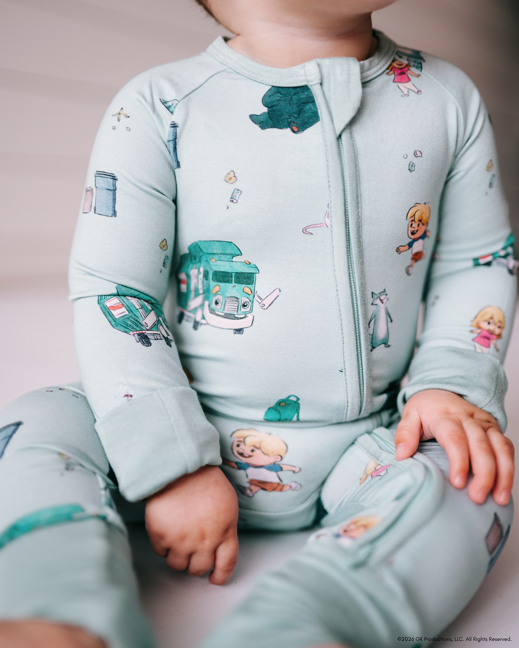 Trash Truck™ - Hank & Friends - (Snug Zip Stretch)