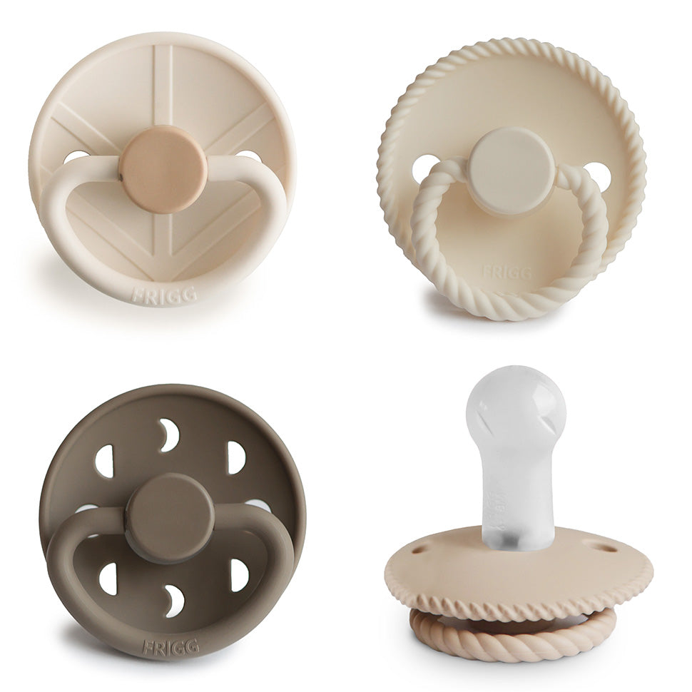 FRIGG Silicone Pacifier 4-Pack {Drop Ship}