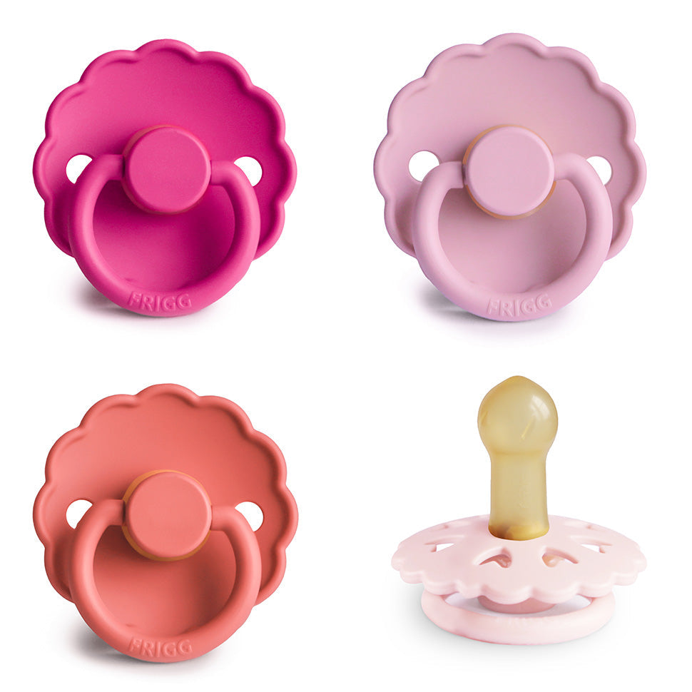 FRIGG Natural Rubber Pacifier 4-Pack {Drop Ship}