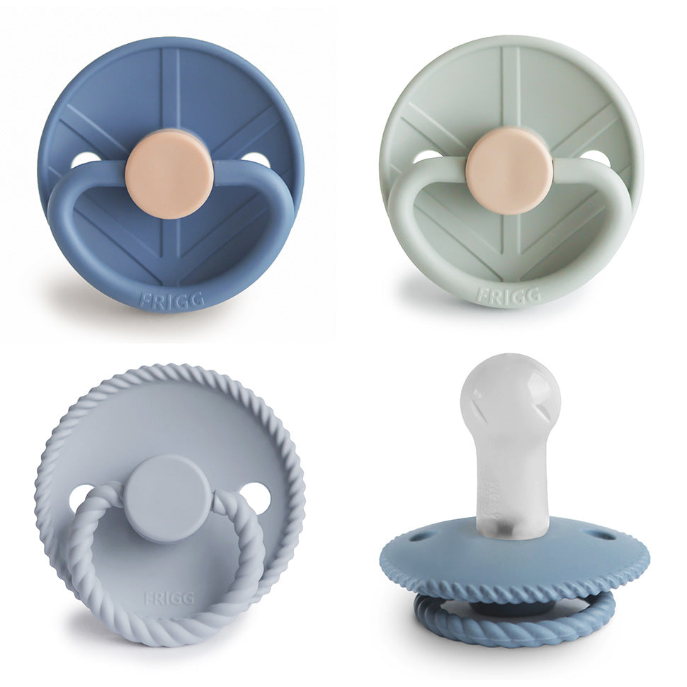 FRIGG Silicone Pacifier 4-Pack {Drop Ship}