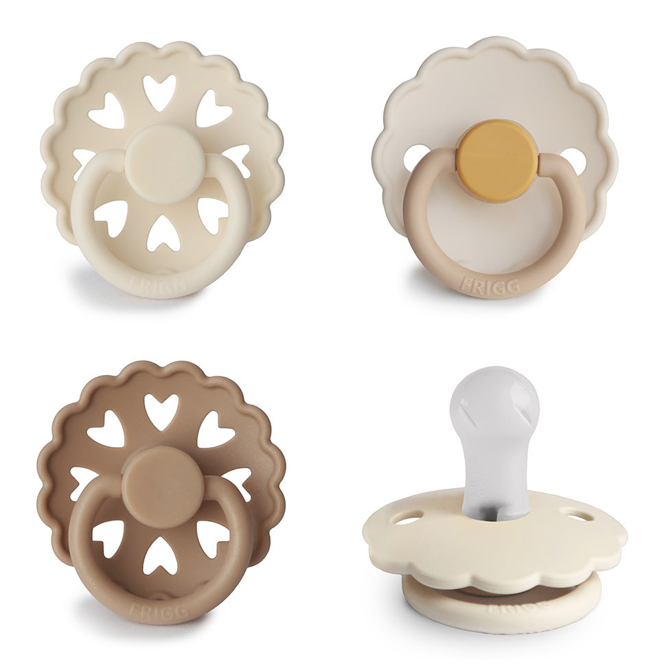 FRIGG Silicone Pacifier 4-Pack {Drop Ship}