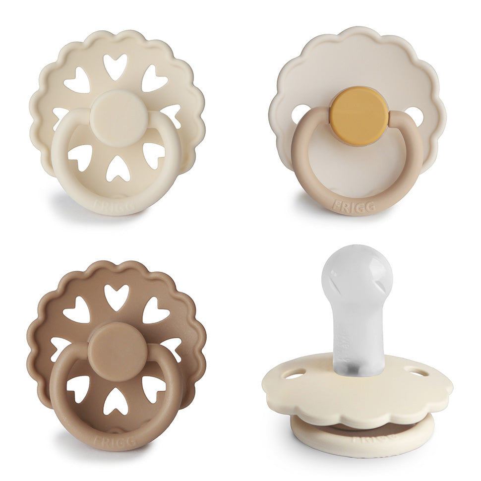 FRIGG Silicone Pacifier 4-Pack {Drop Ship}