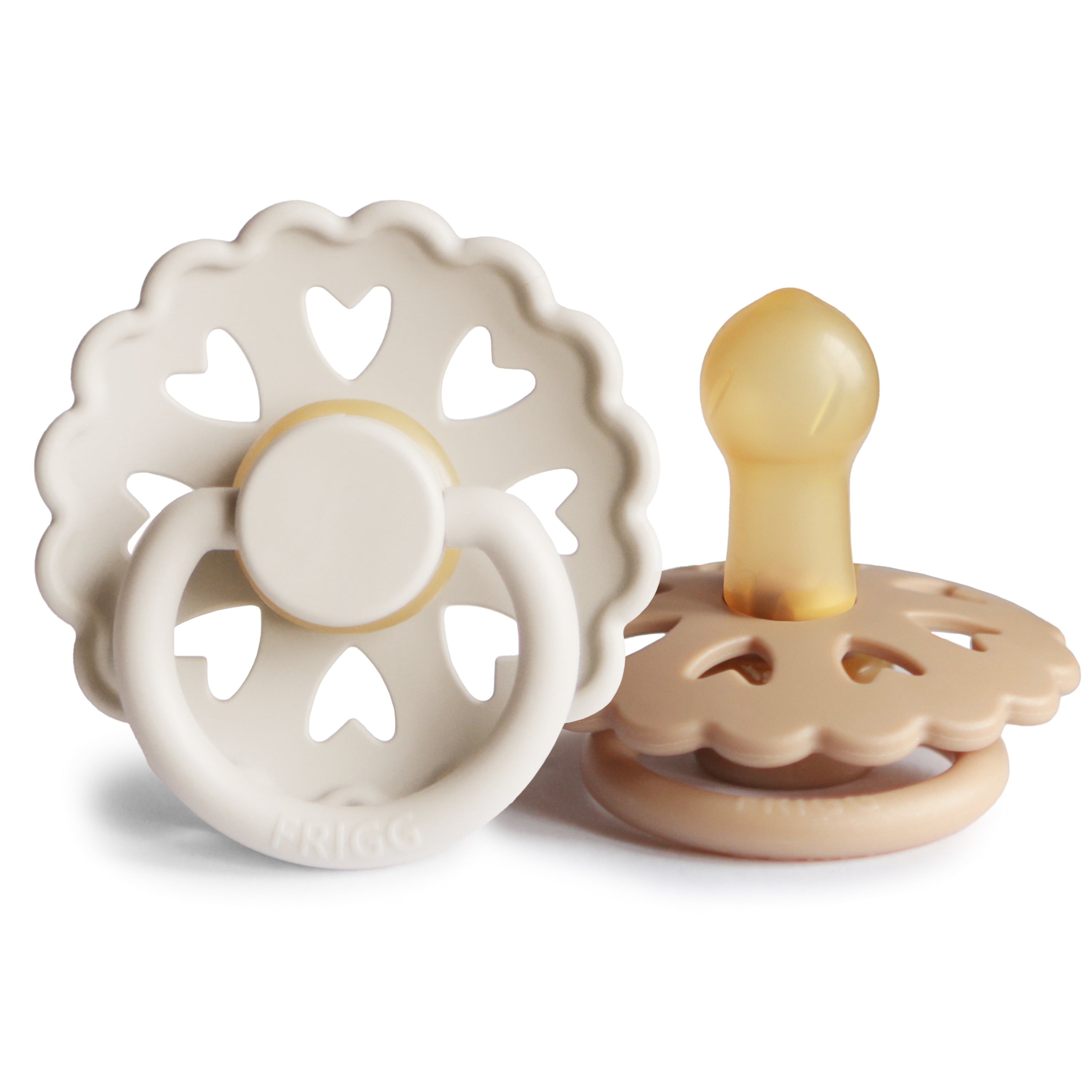 FRIGG Andersen Fairytale Natural Rubber Pacifier 2-Pack {Drop Ship}