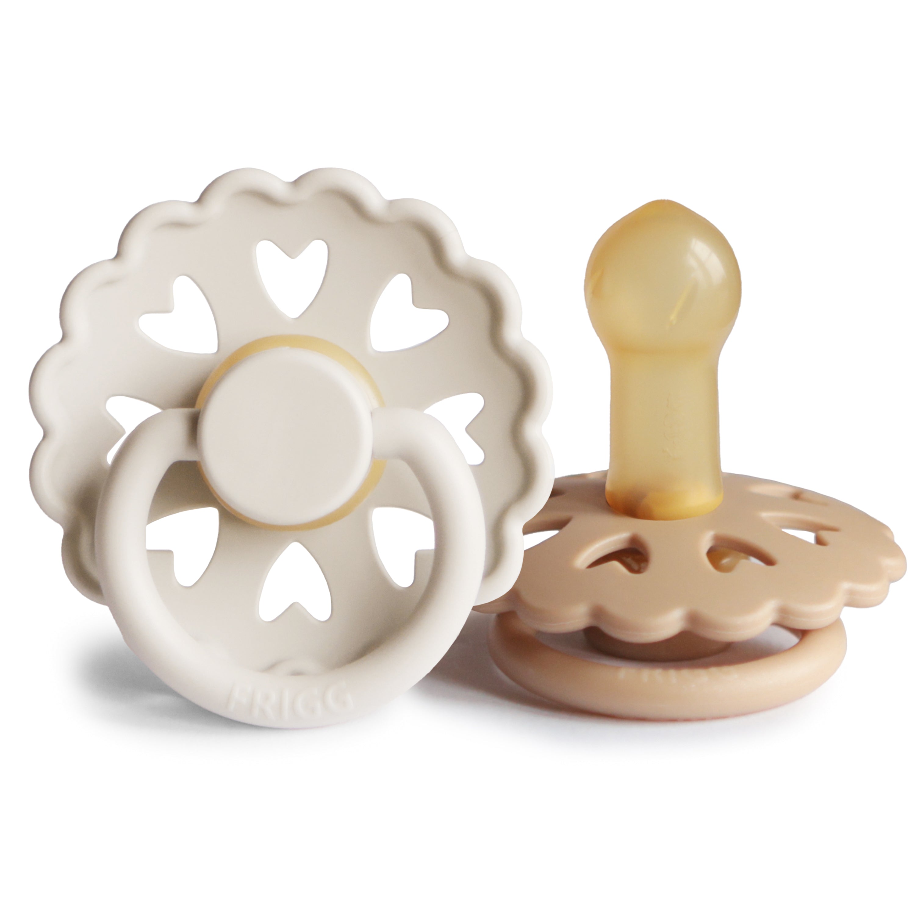 FRIGG Andersen Fairytale Natural Rubber Pacifier 2-Pack {Drop Ship}