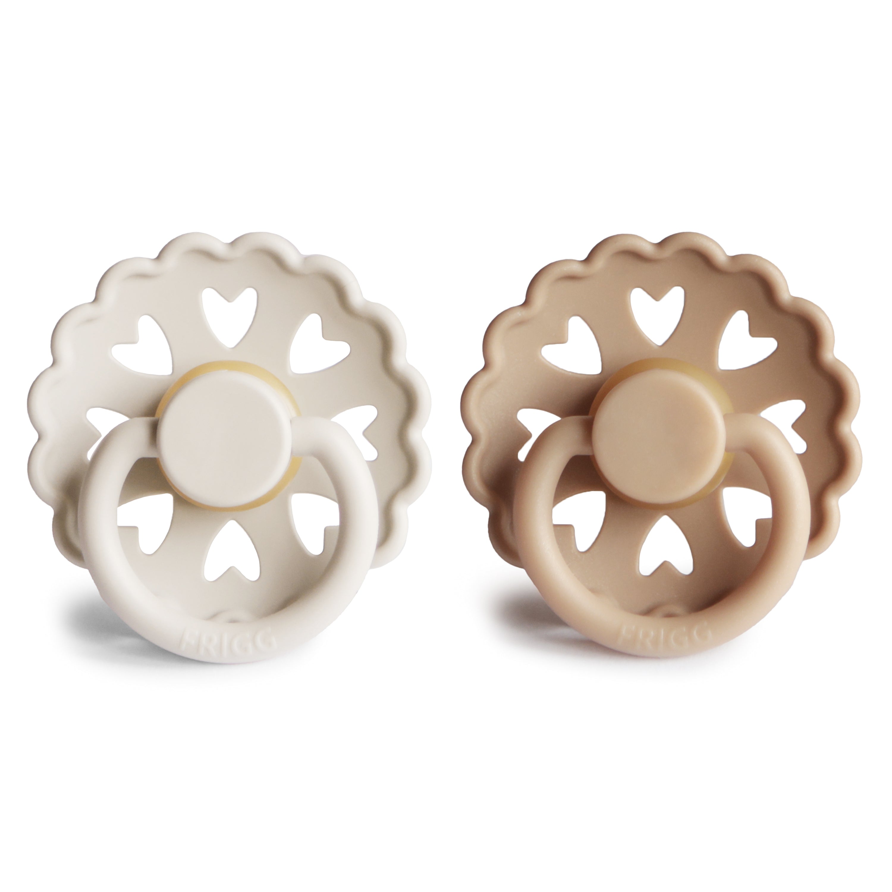 FRIGG Andersen Fairytale Natural Rubber Pacifier 2-Pack {Drop Ship}