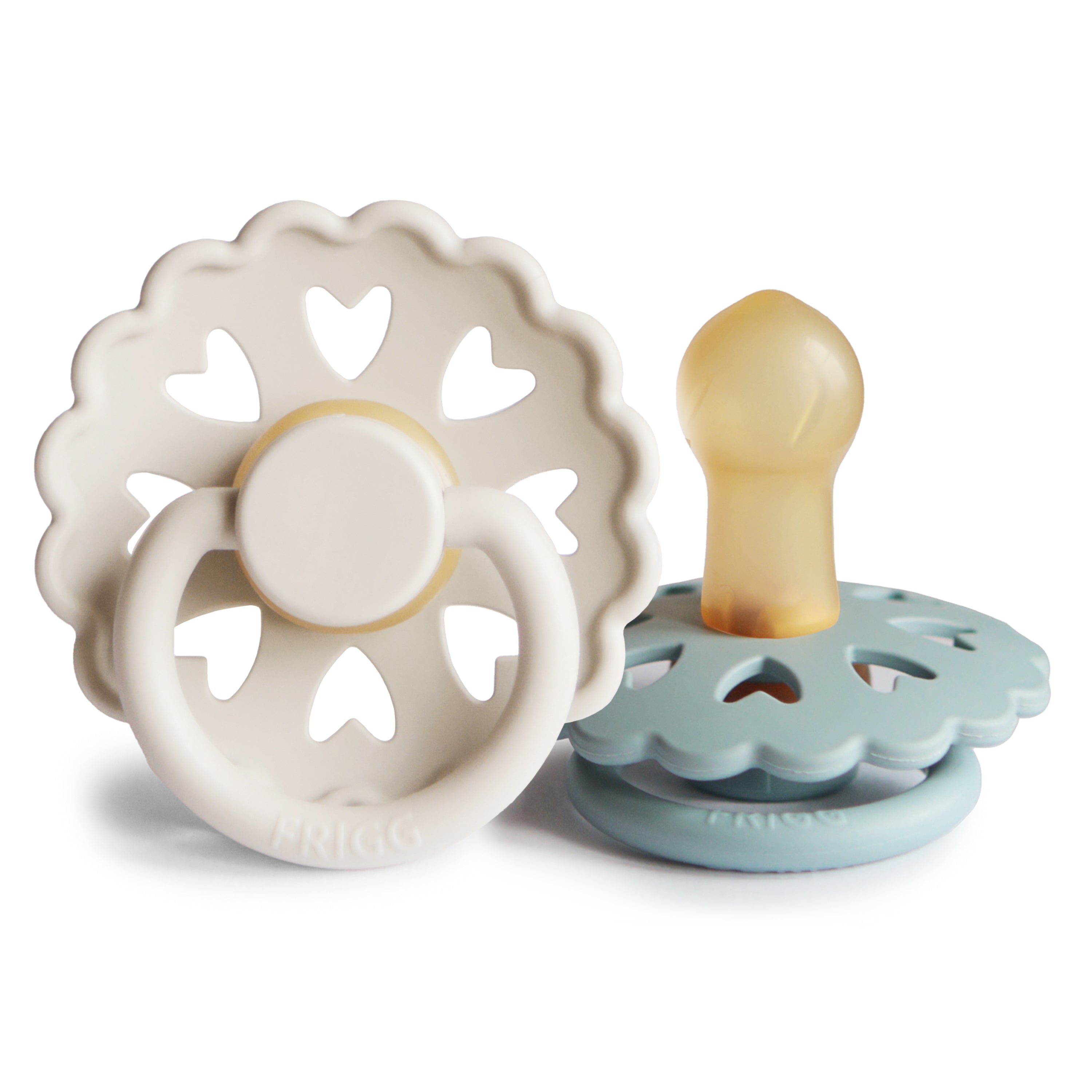 FRIGG Andersen Fairytale Natural Rubber Pacifier 2-Pack {Drop Ship}