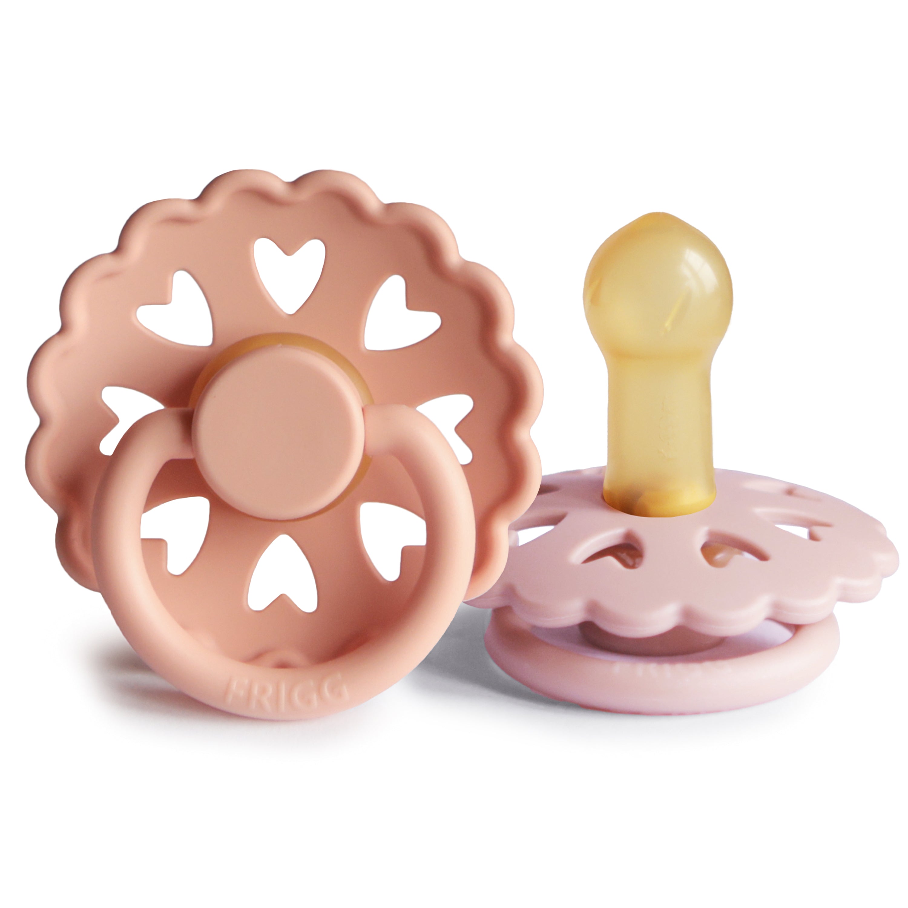 FRIGG Andersen Fairytale Natural Rubber Pacifier 2-Pack {Drop Ship}