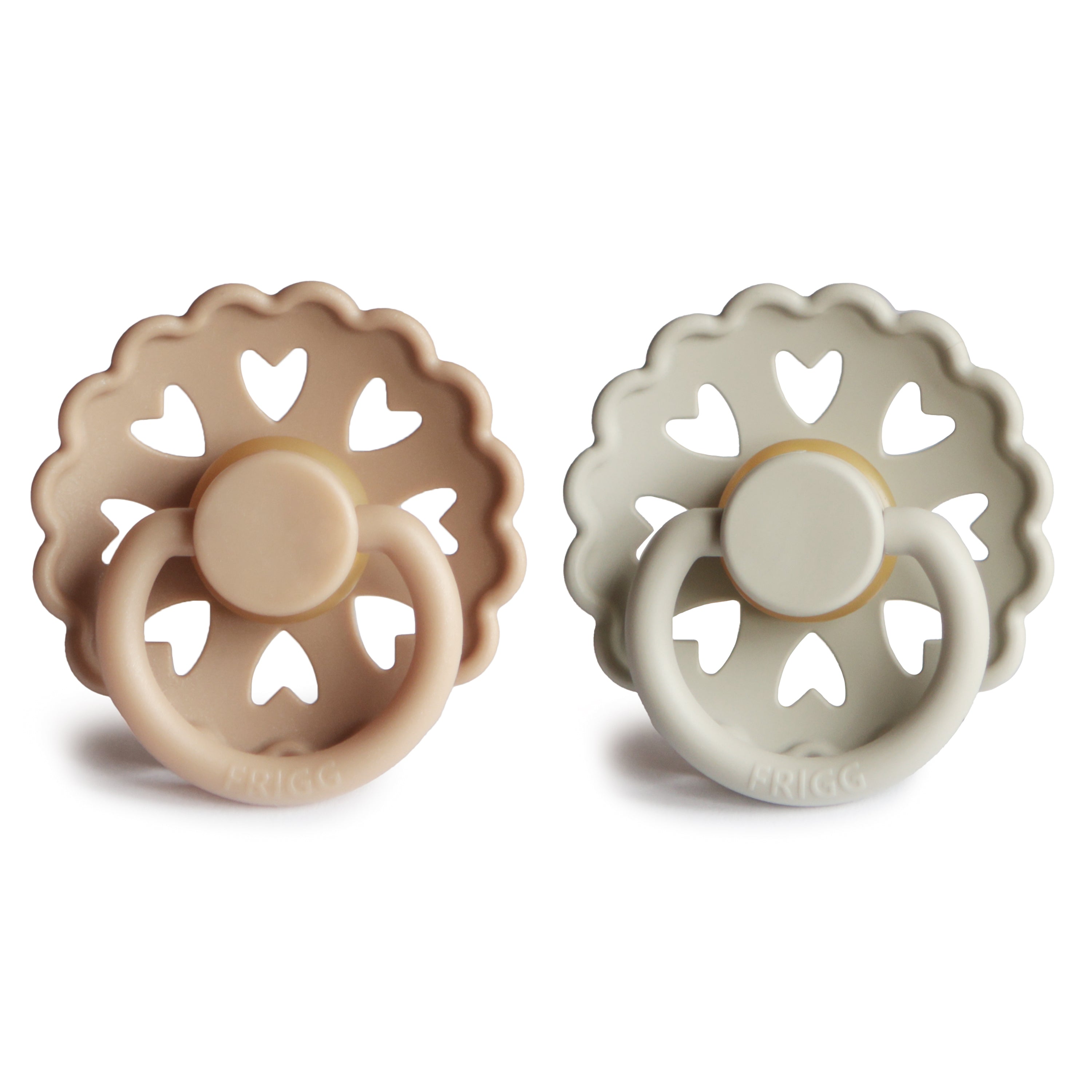 FRIGG Andersen Fairytale Natural Rubber Pacifier 2-Pack {Drop Ship}