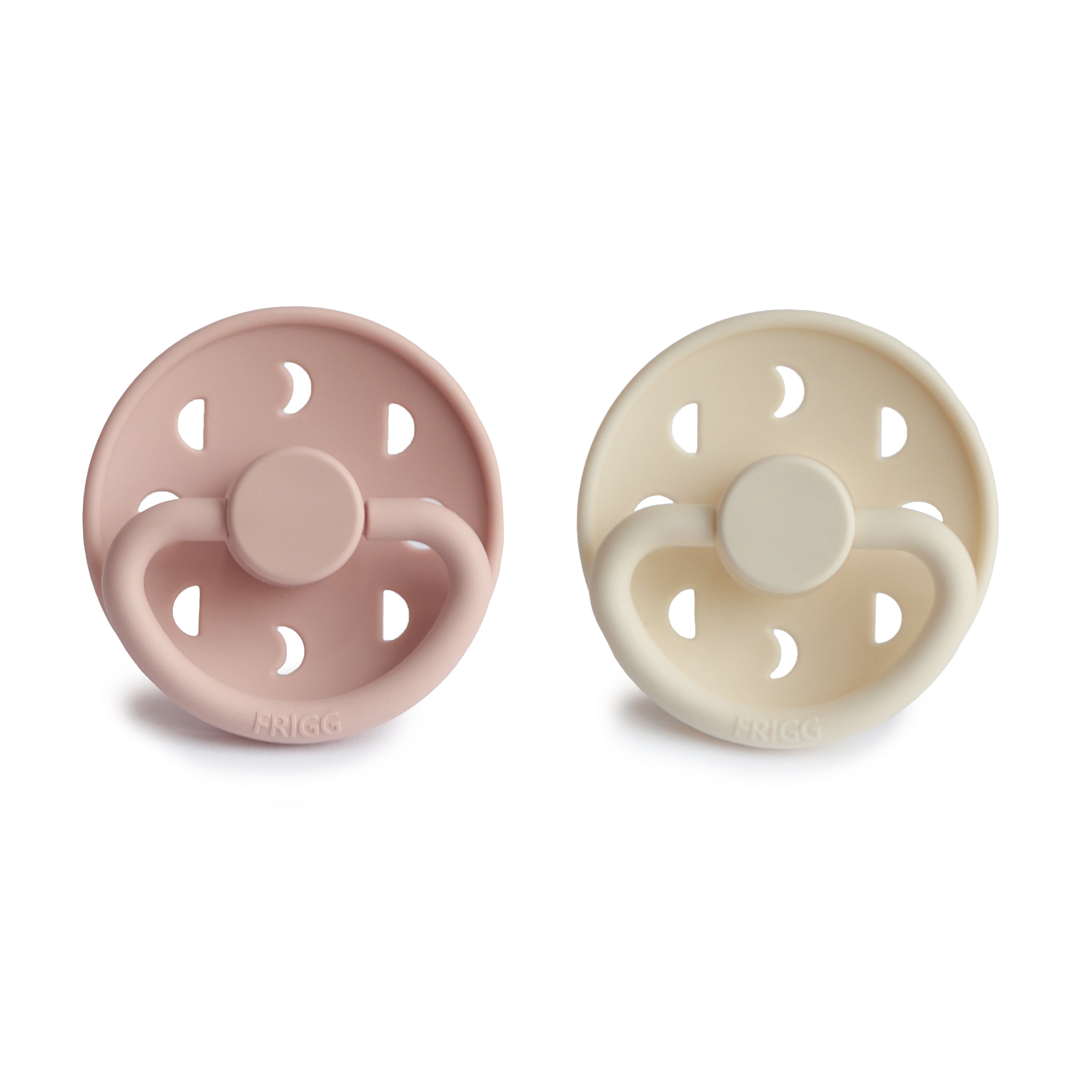 FRIGG Moon Silicone Pacifier 2-Pack {Drop Ship}