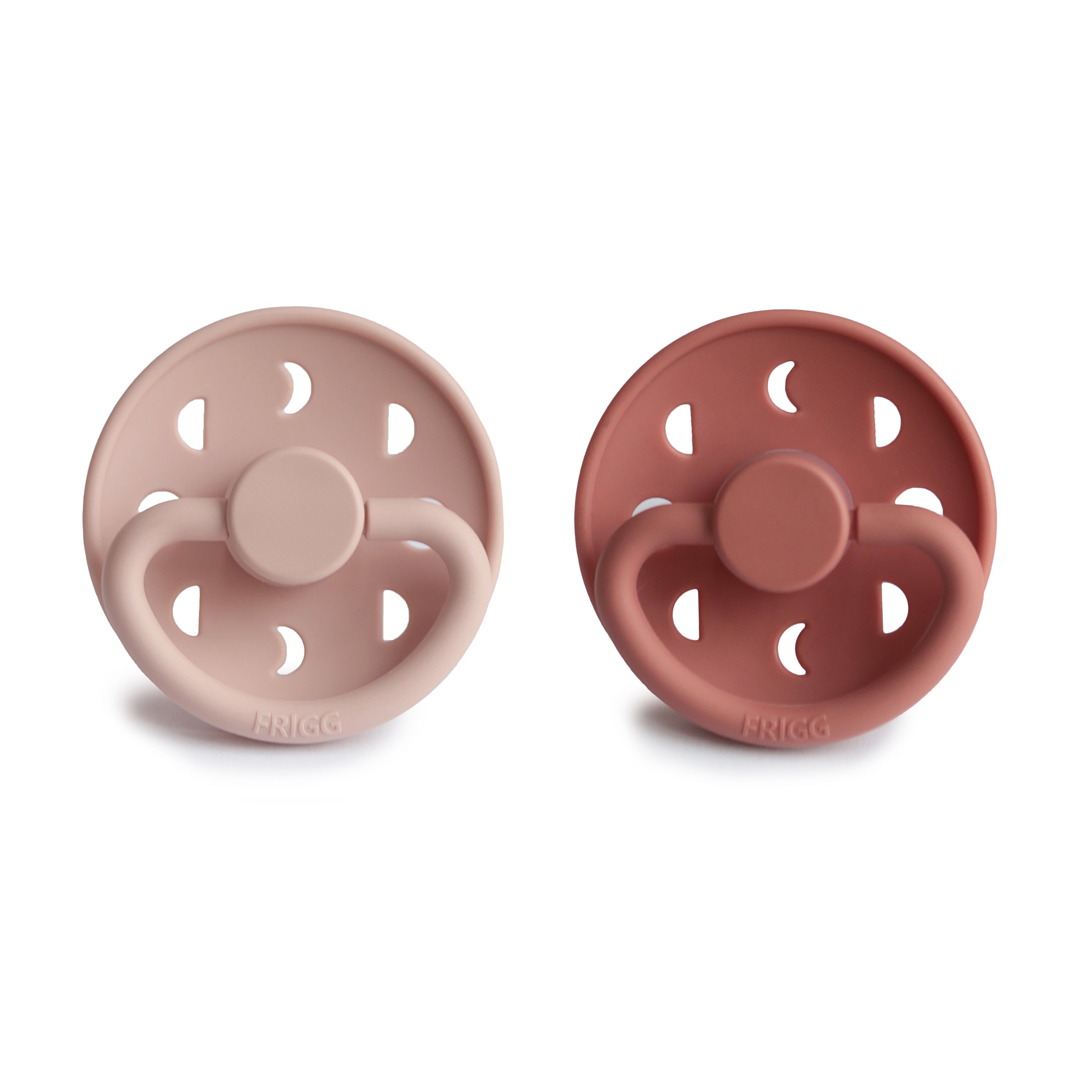 FRIGG Moon Silicone Pacifier 2-Pack {Drop Ship}