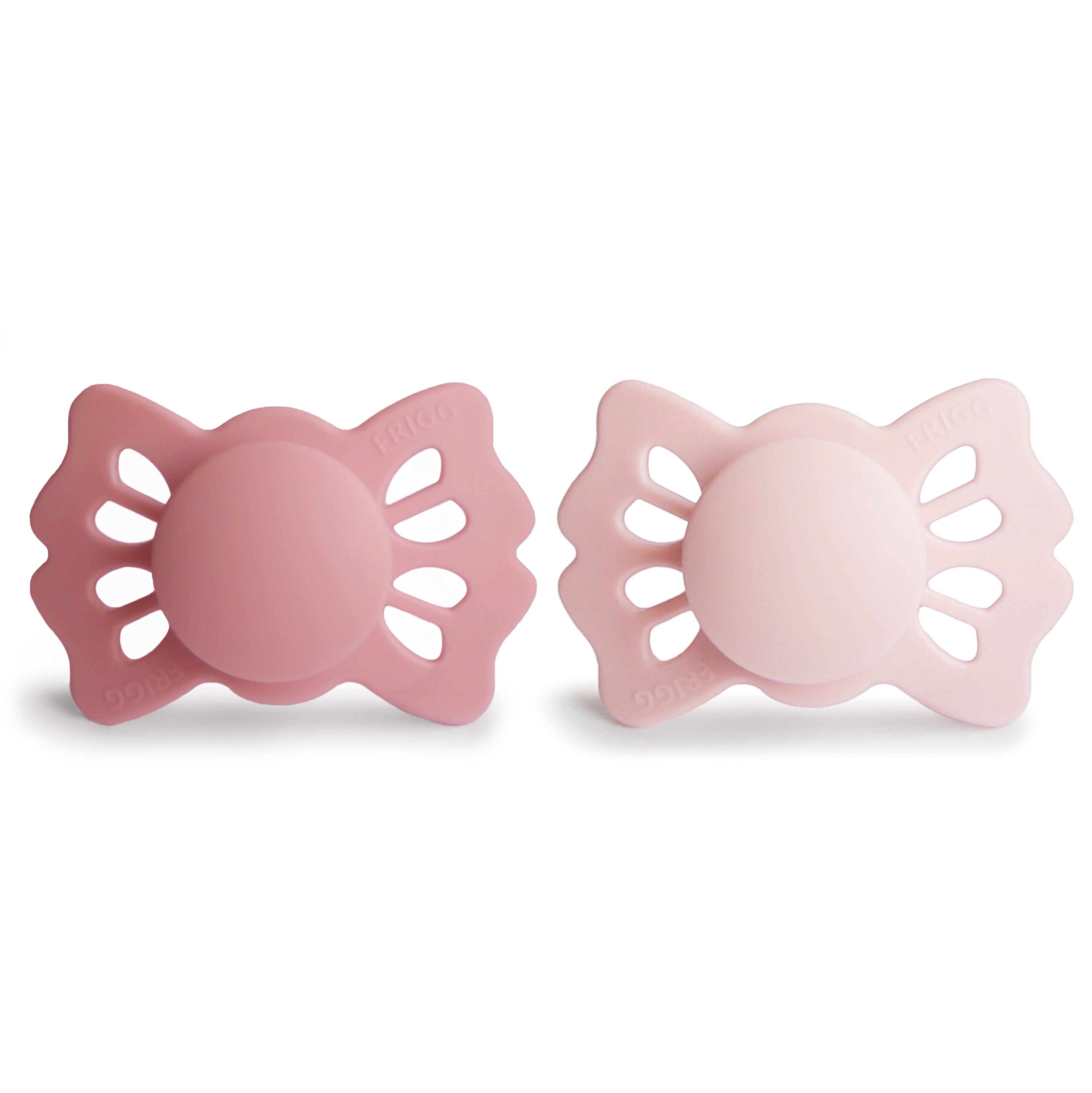 FRIGG Lucky Symmetrical Silicone Pacifier 2-Pack (0-6 Months) {Drop Ship}