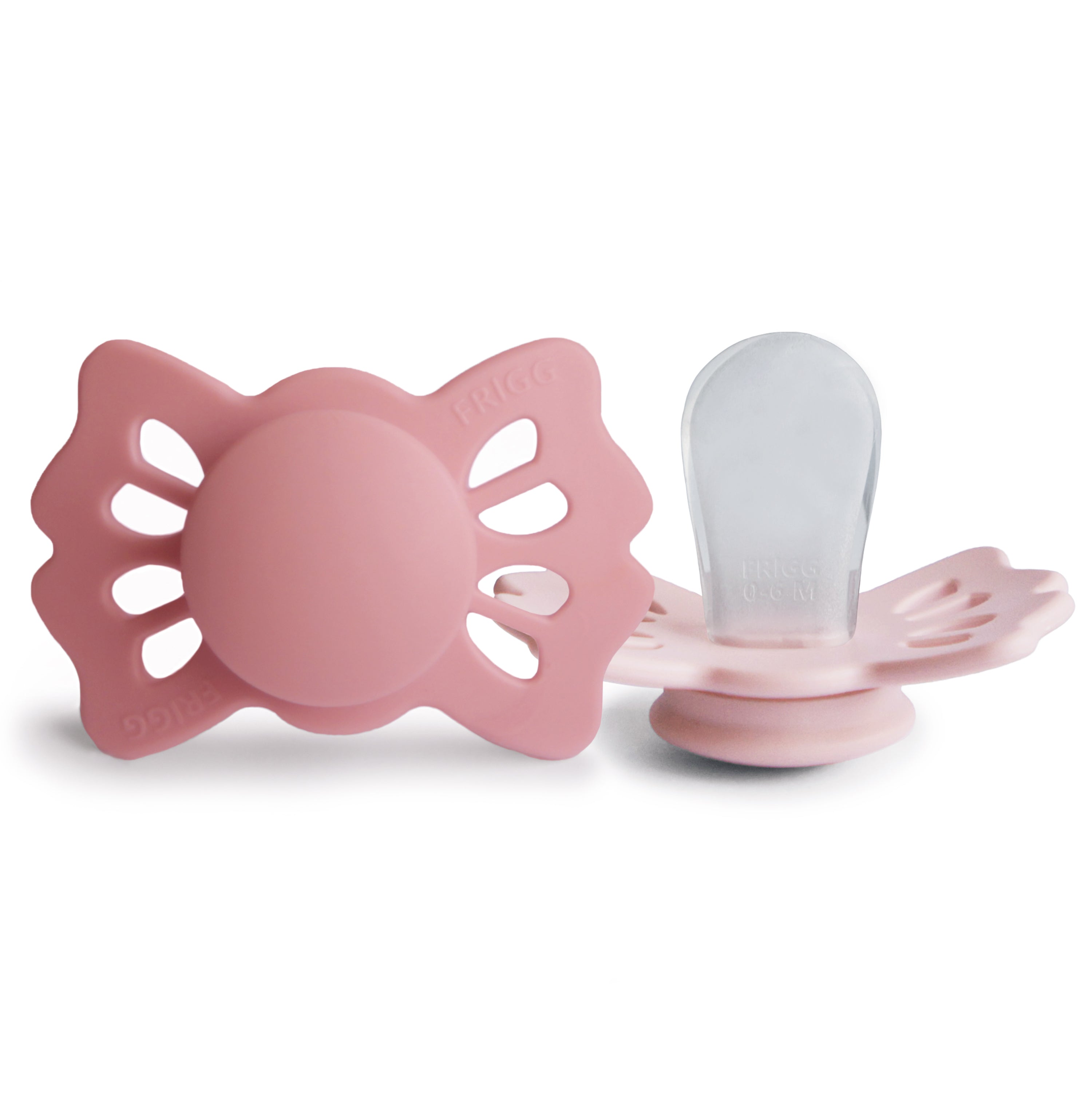 FRIGG Lucky Symmetrical Silicone Pacifier 2-Pack (0-6 Months) {Drop Ship}