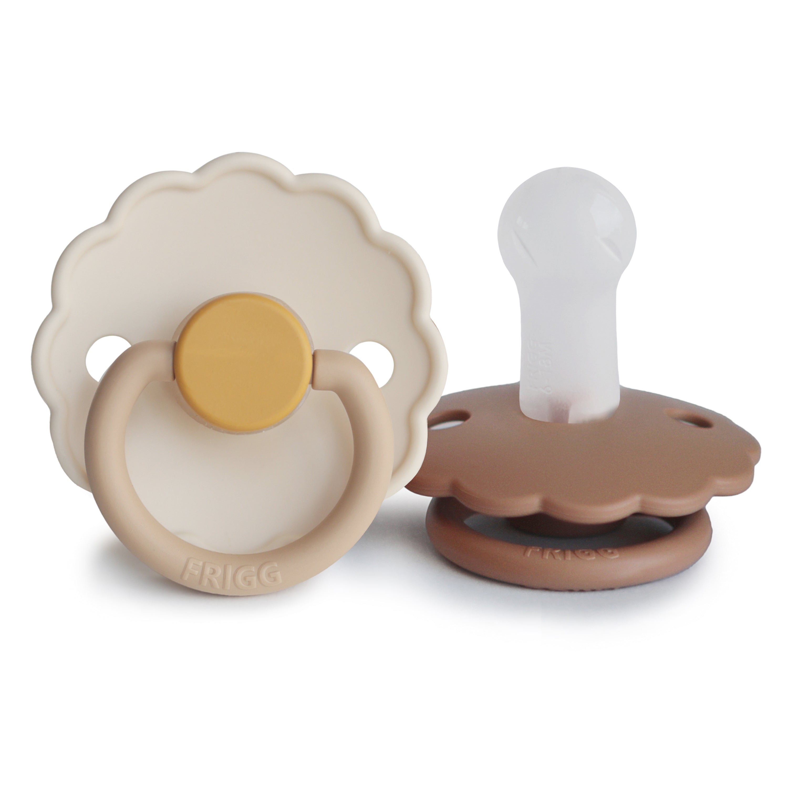 FRIGG Daisy Silicone Pacifier 2-Pack {Drop Ship}