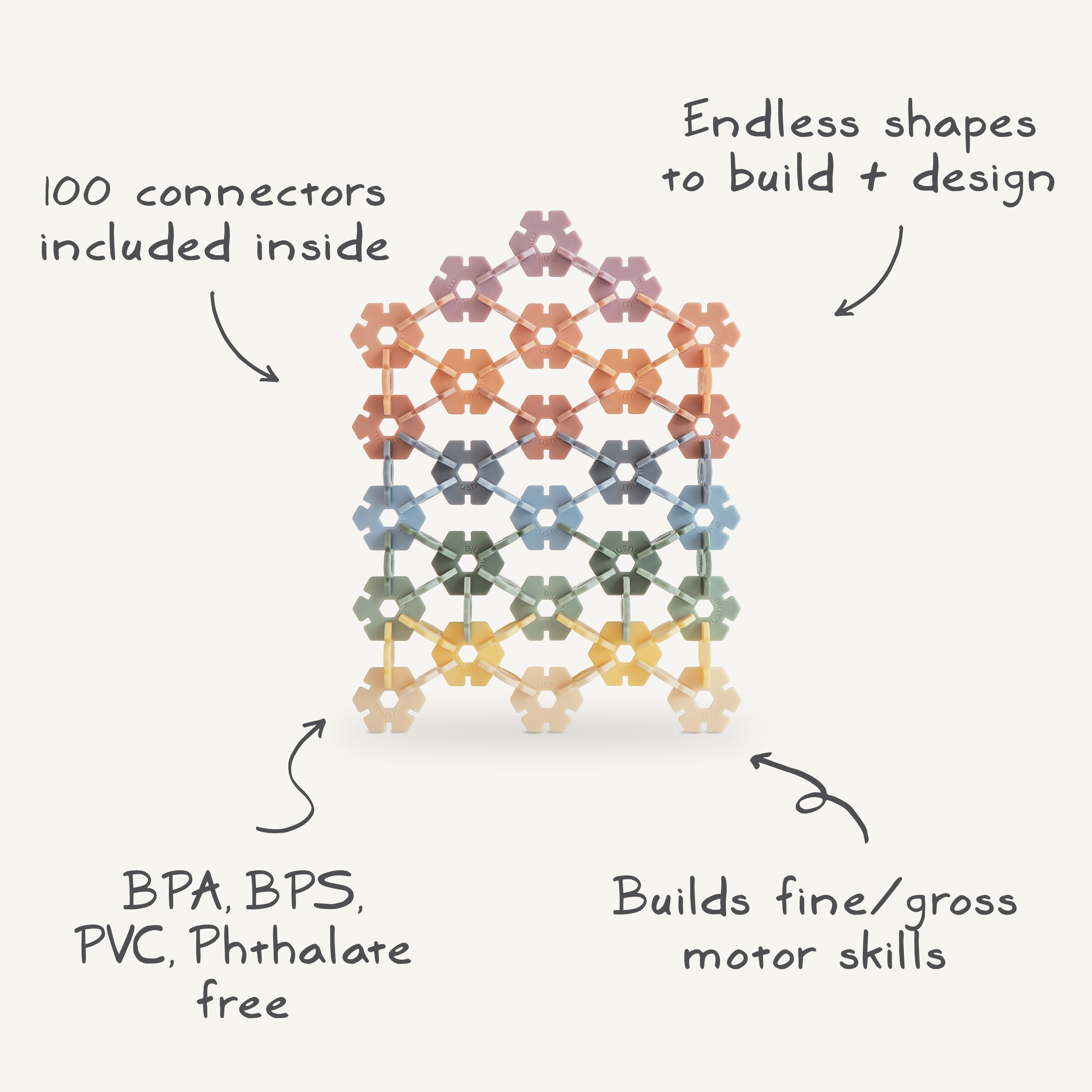 HEX Connect Building Toy Set {Drop Ship}