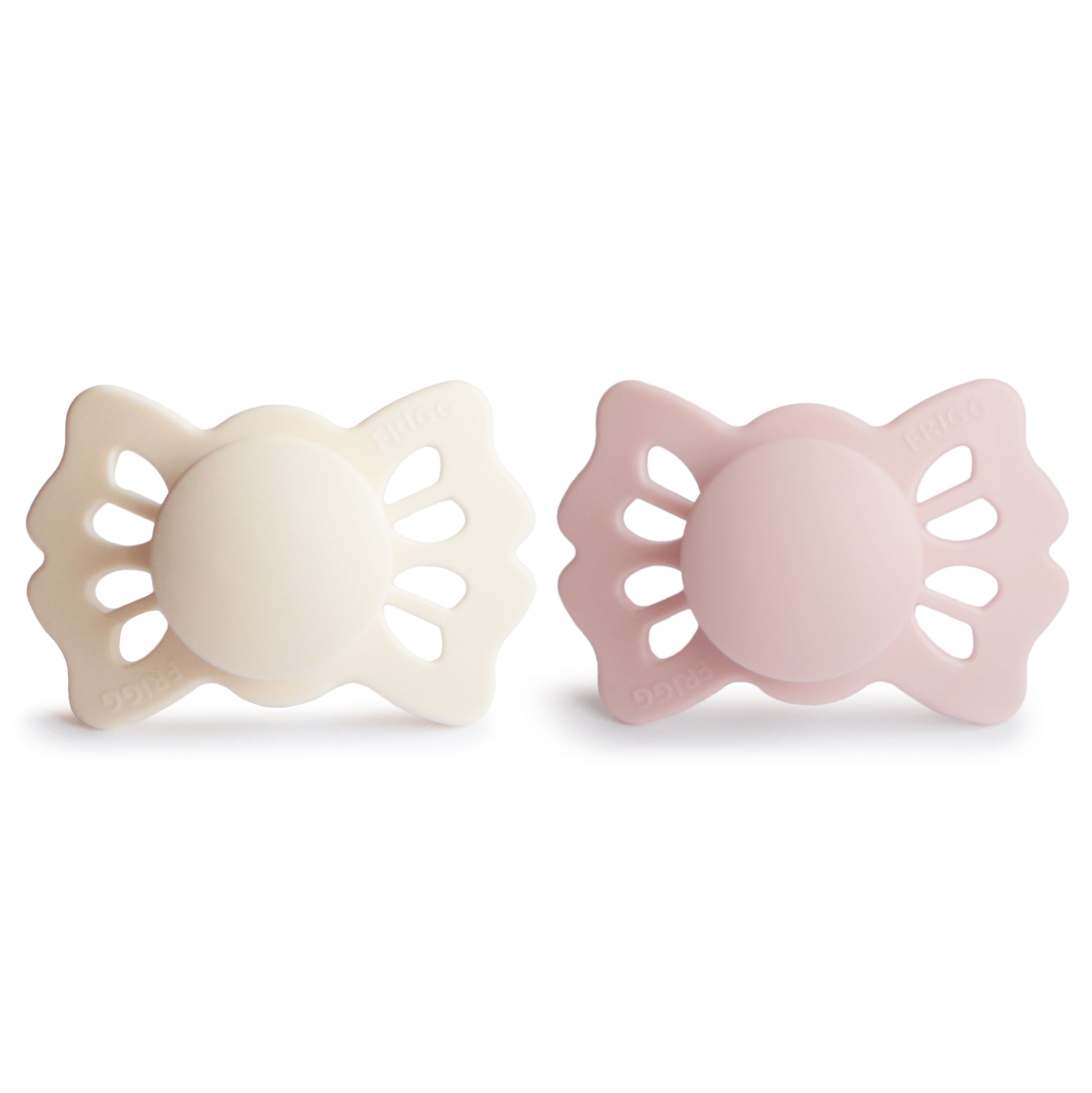 FRIGG Lucky Symmetrical Silicone Pacifier 2-Pack (0-6 Months) {Drop Ship}
