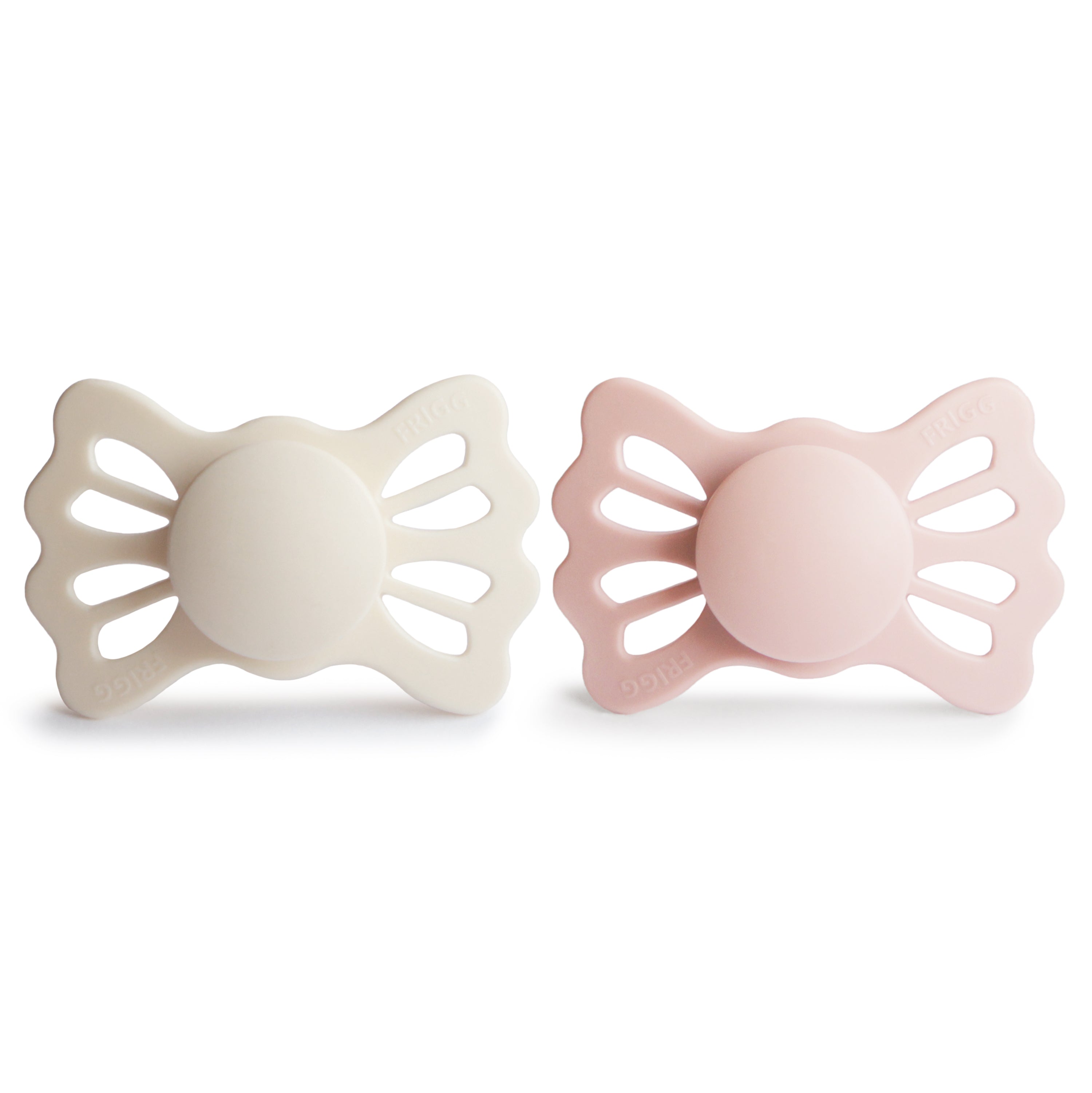 FRIGG Lucky Symmetrical Silicone Pacifier 2-Pack (6-18 Months) {Drop Ship}