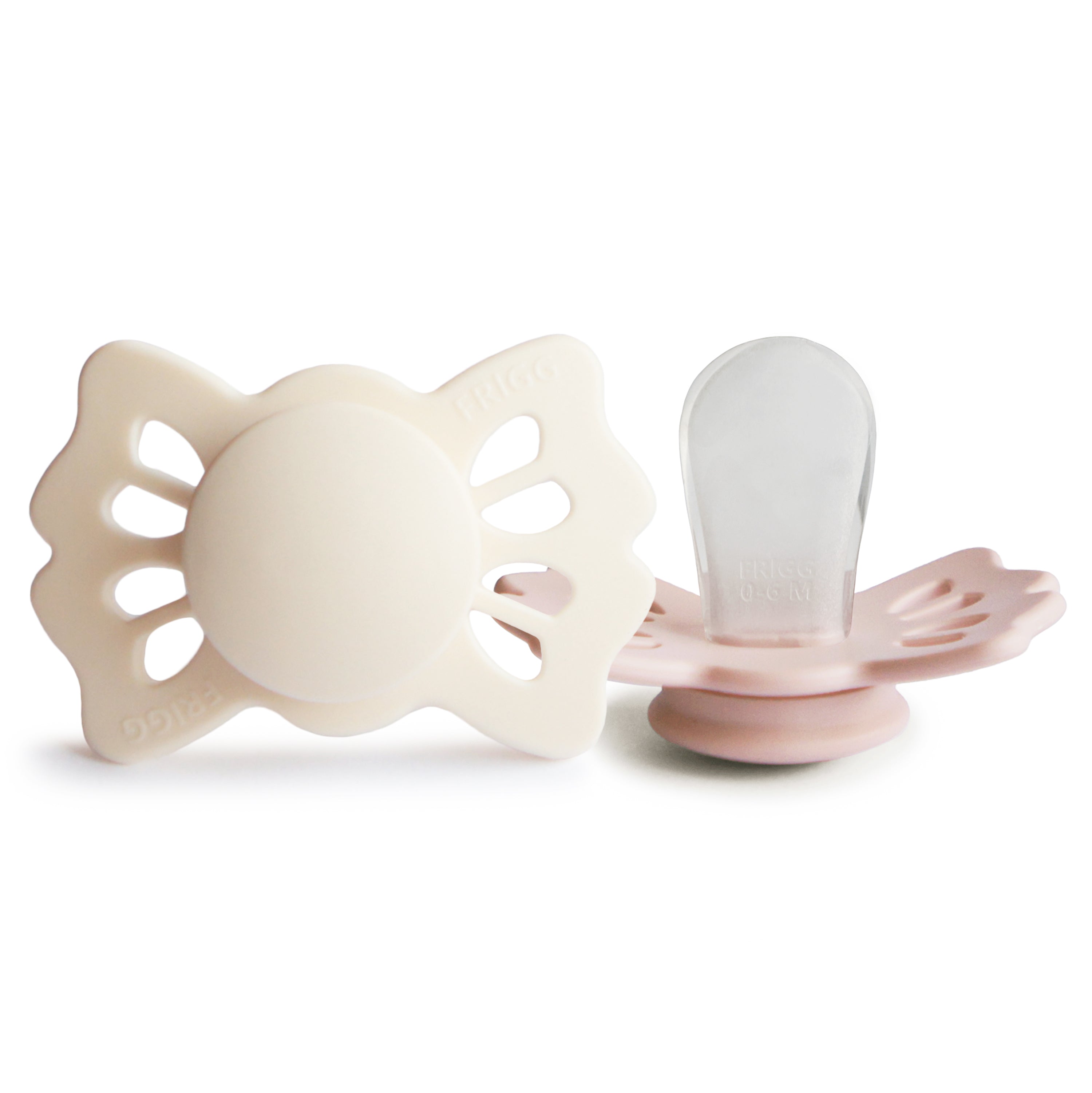 FRIGG Lucky Symmetrical Silicone Pacifier 2-Pack (0-6 Months) {Drop Ship}