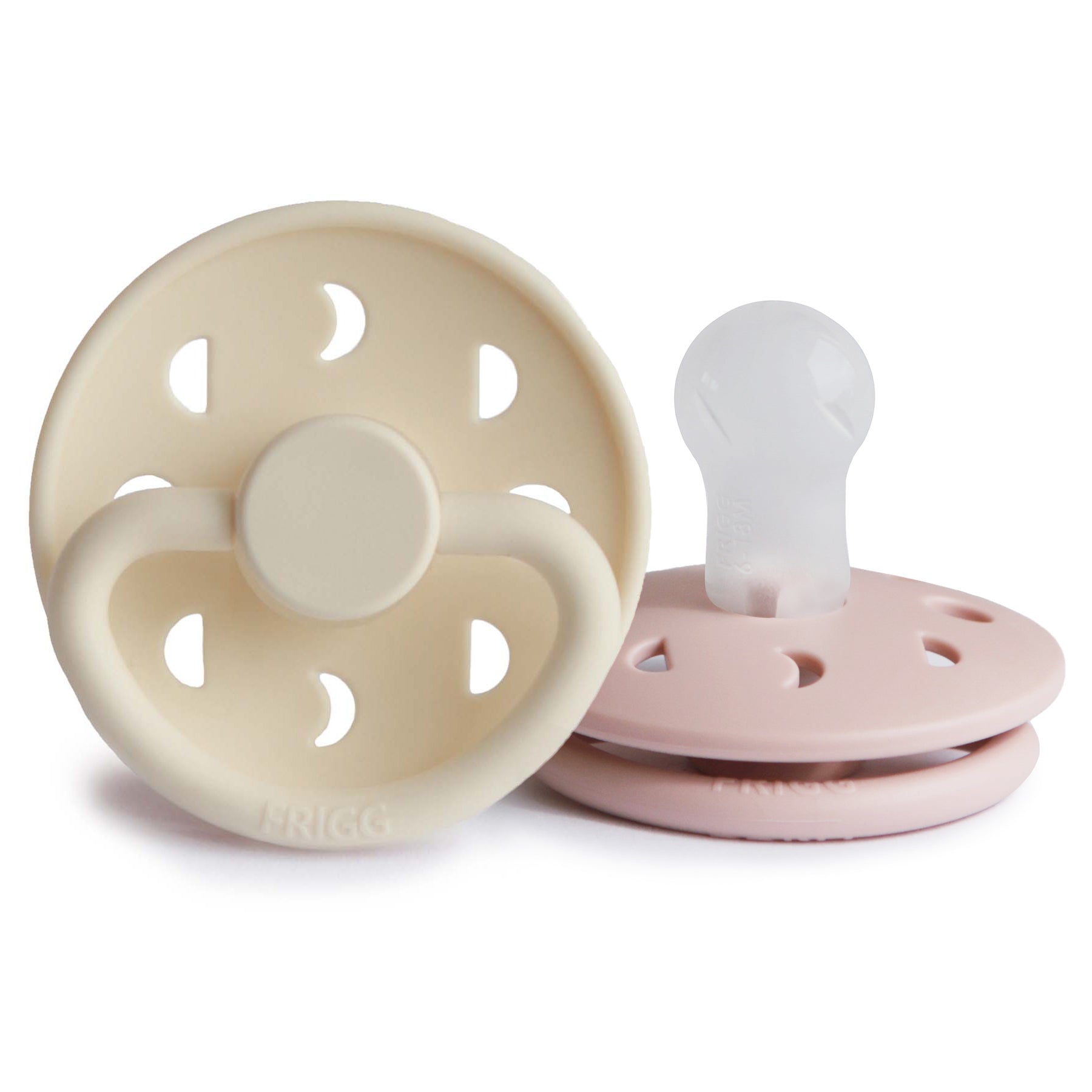 FRIGG Moon Silicone Pacifier 2-Pack {Drop Ship}