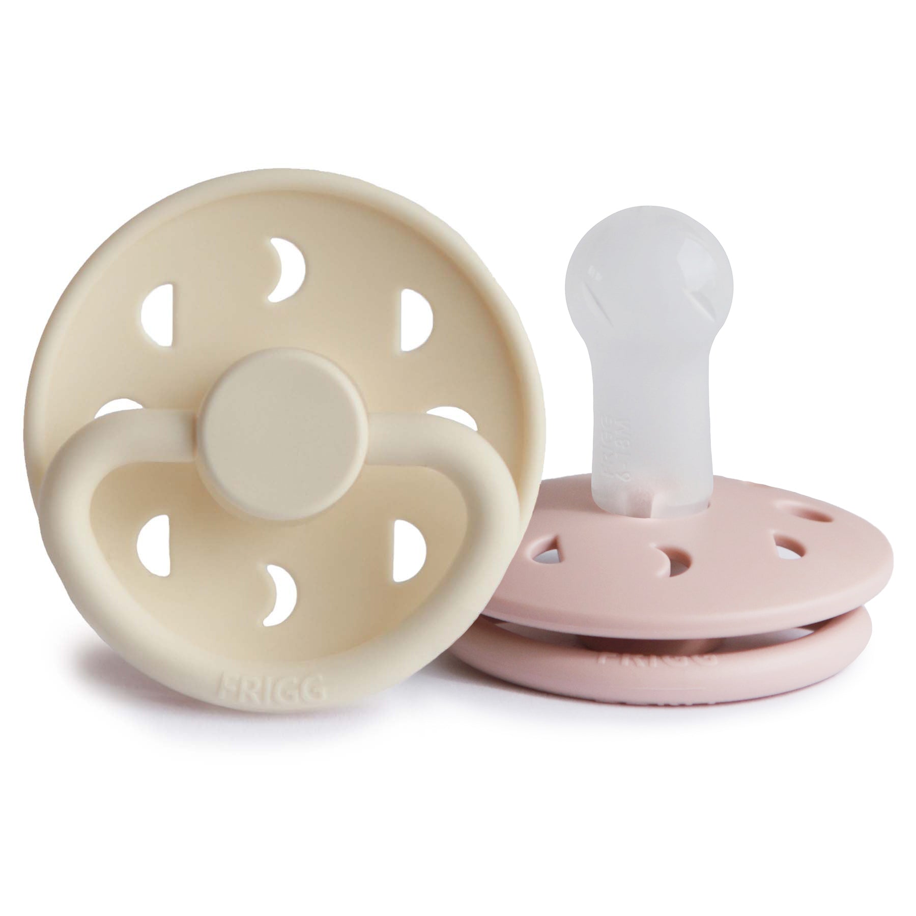 FRIGG Moon Silicone Pacifier 2-Pack {Drop Ship}