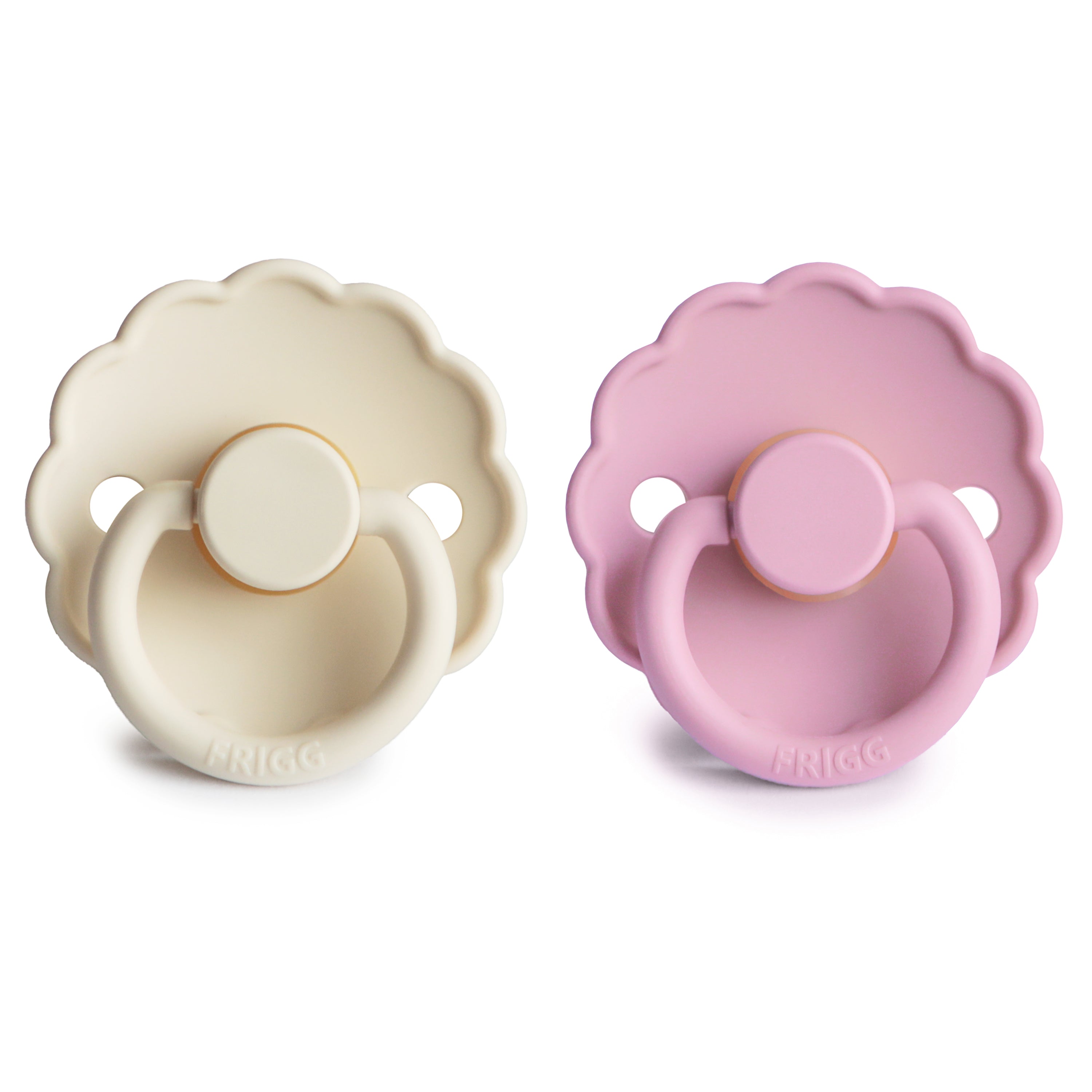 FRIGG Daisy Natural Rubber Pacifier 2-Pack {Drop Ship}