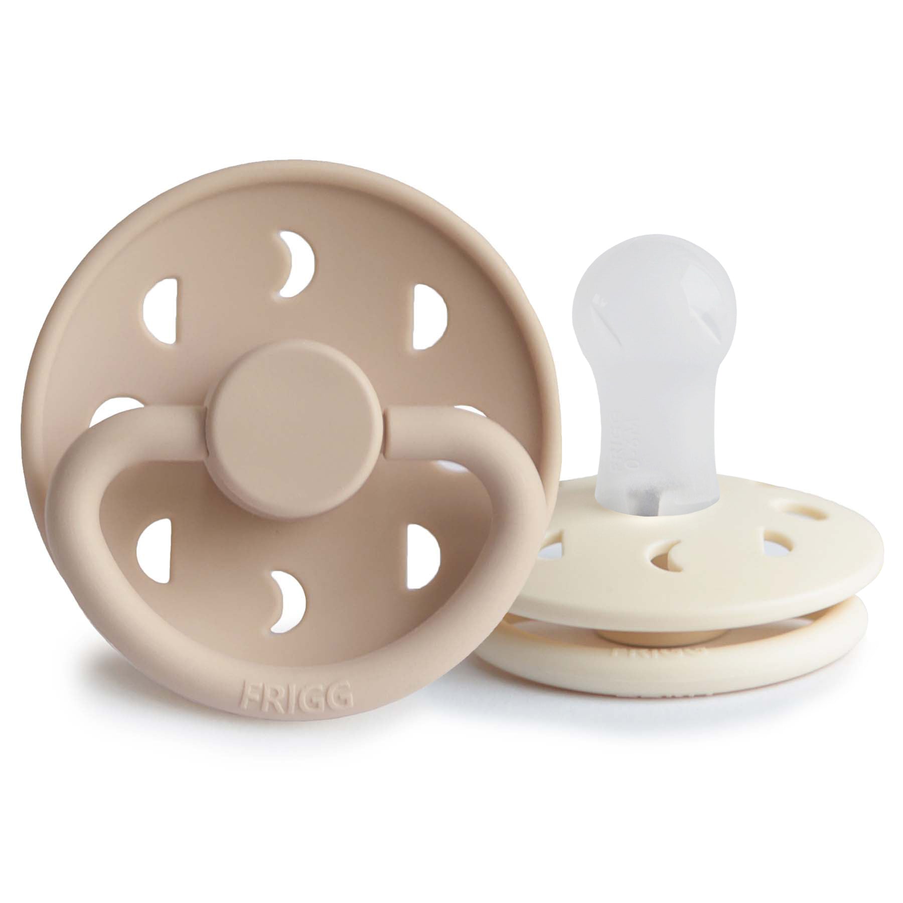 FRIGG Moon Silicone Pacifier 2-Pack {Drop Ship}