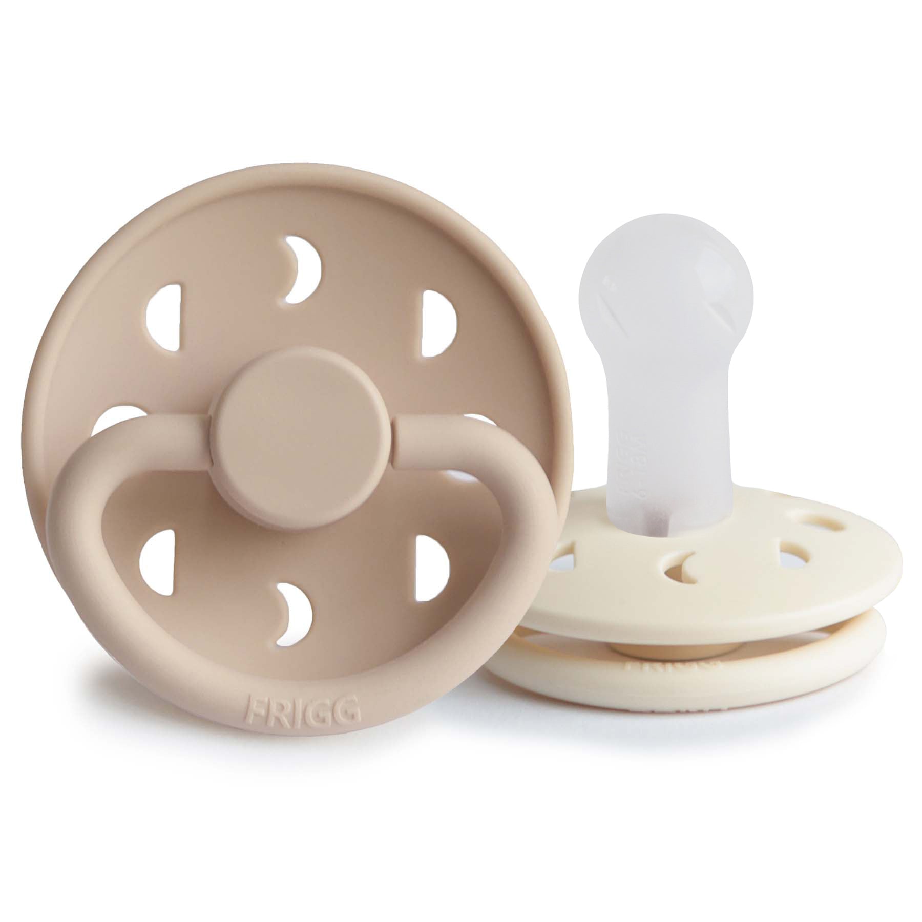 FRIGG Moon Silicone Pacifier 2-Pack {Drop Ship}