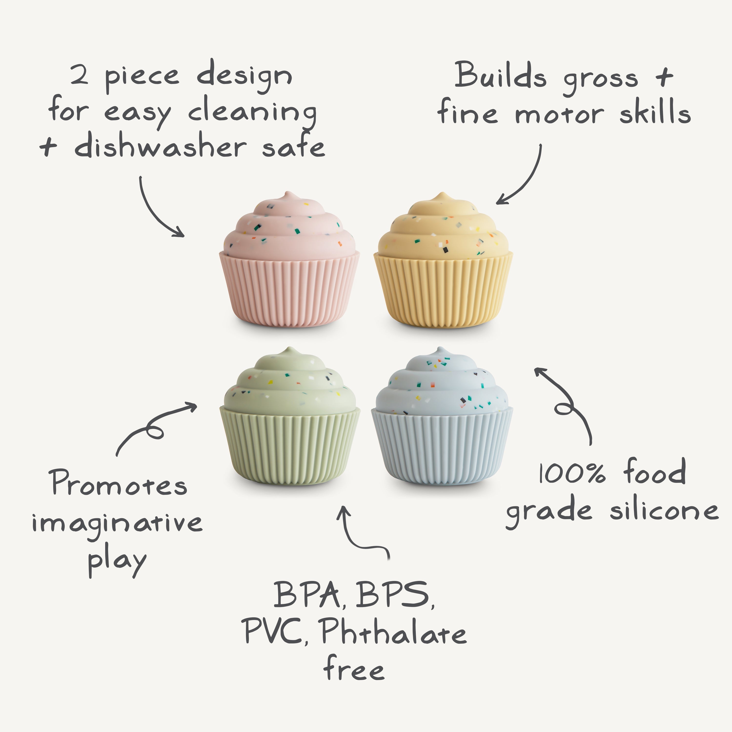Mix and Match Cupcake Toy {Drop Ship}