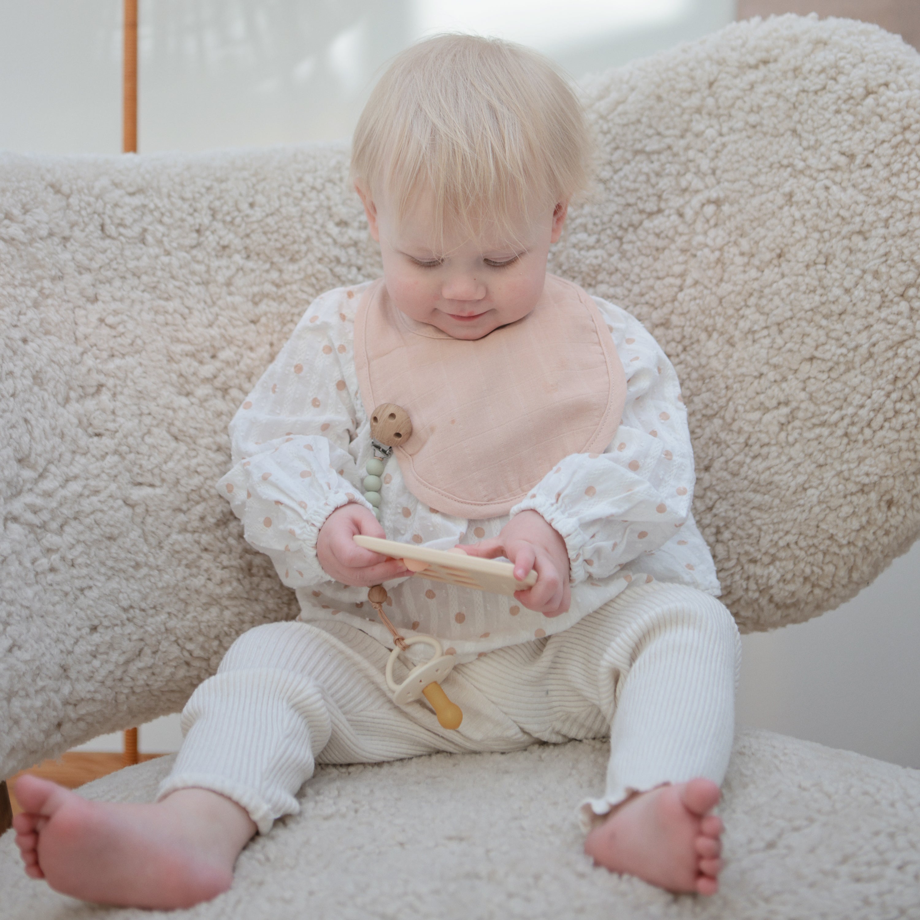 Silicone Pacifier Clip | Eva {Drop Ship}