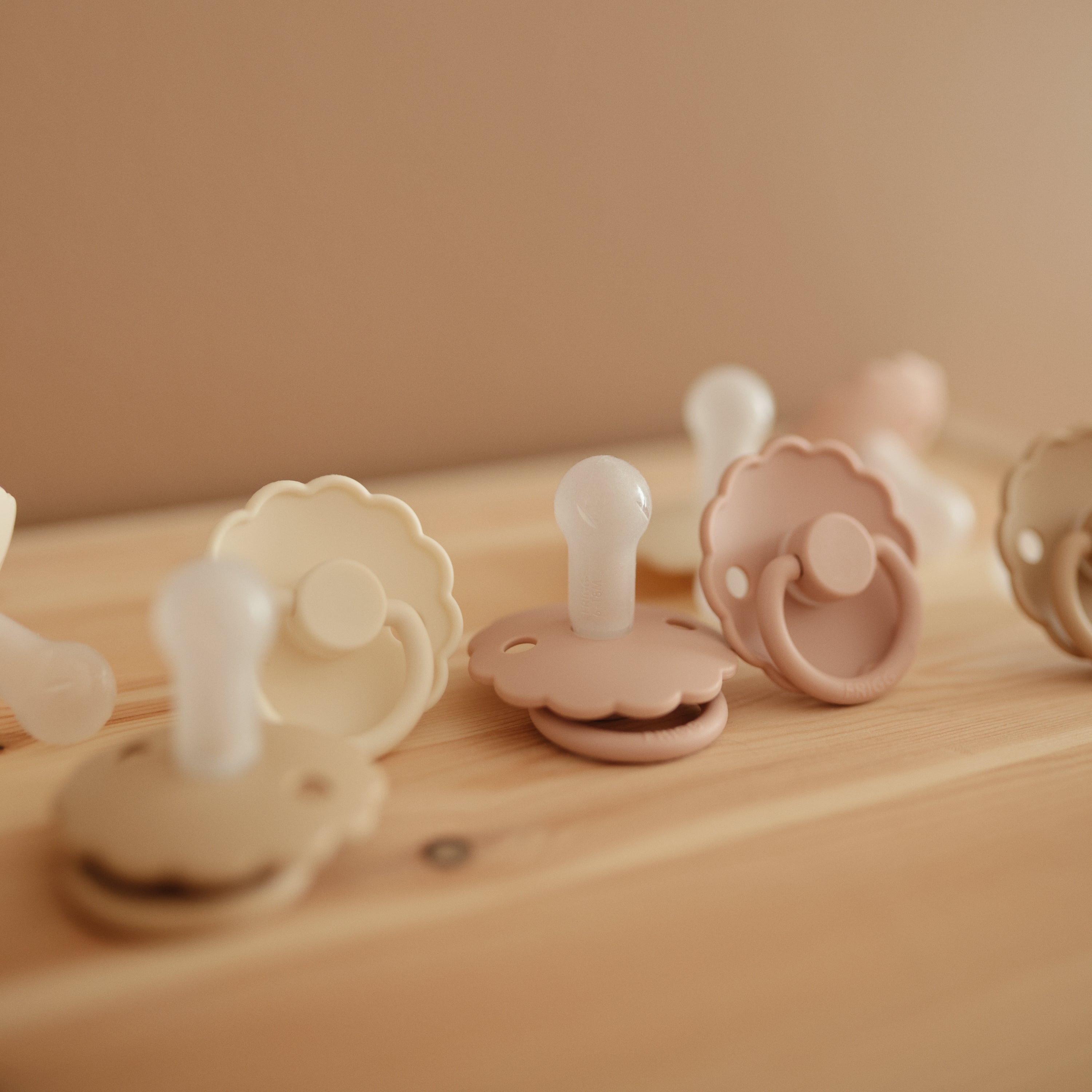 FRIGG Daisy Silicone Pacifier 2-Pack {Drop Ship}