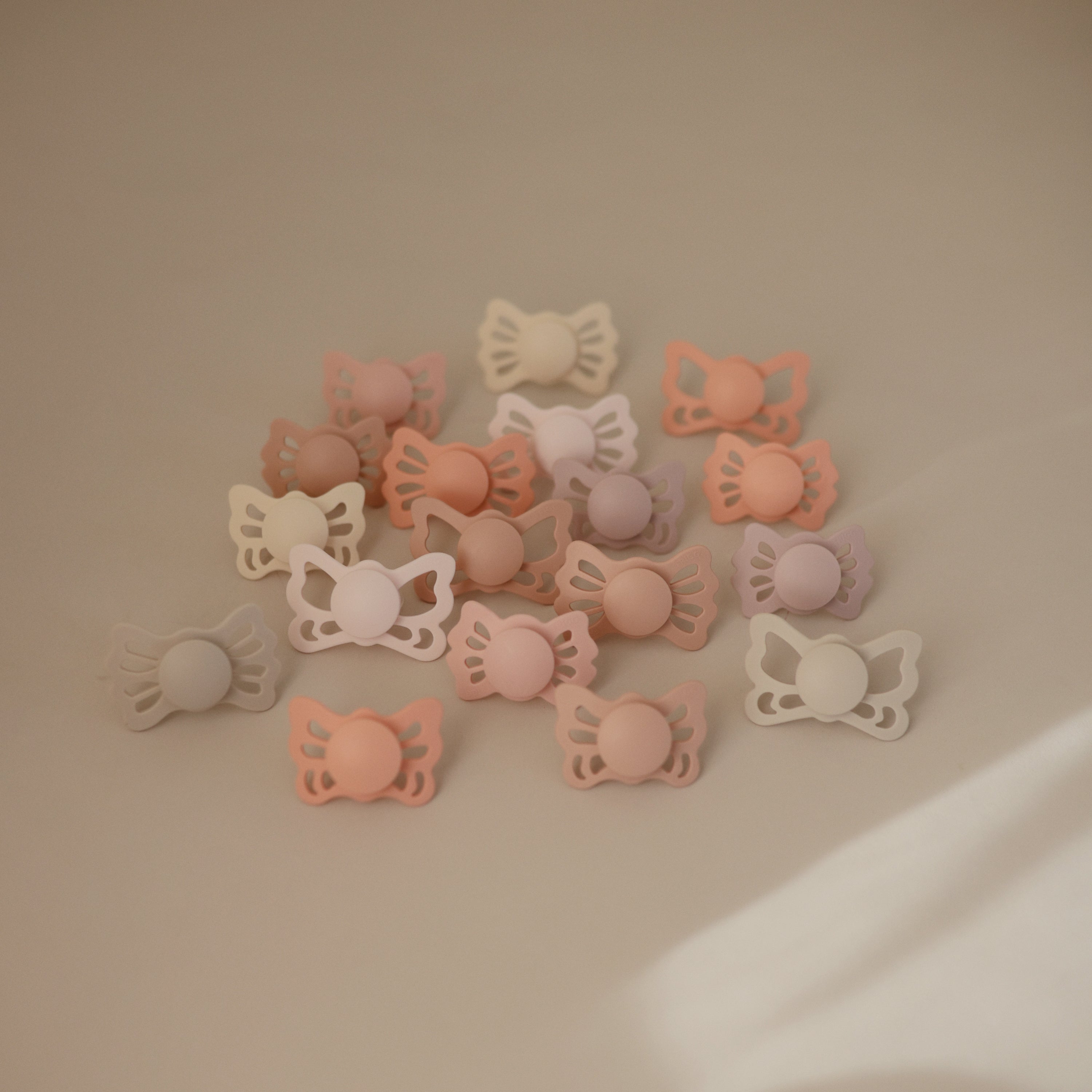 FRIGG Butterfly Anatomical Silicone Pacifier 2-Pack (6-18 Months) {Drop Ship}