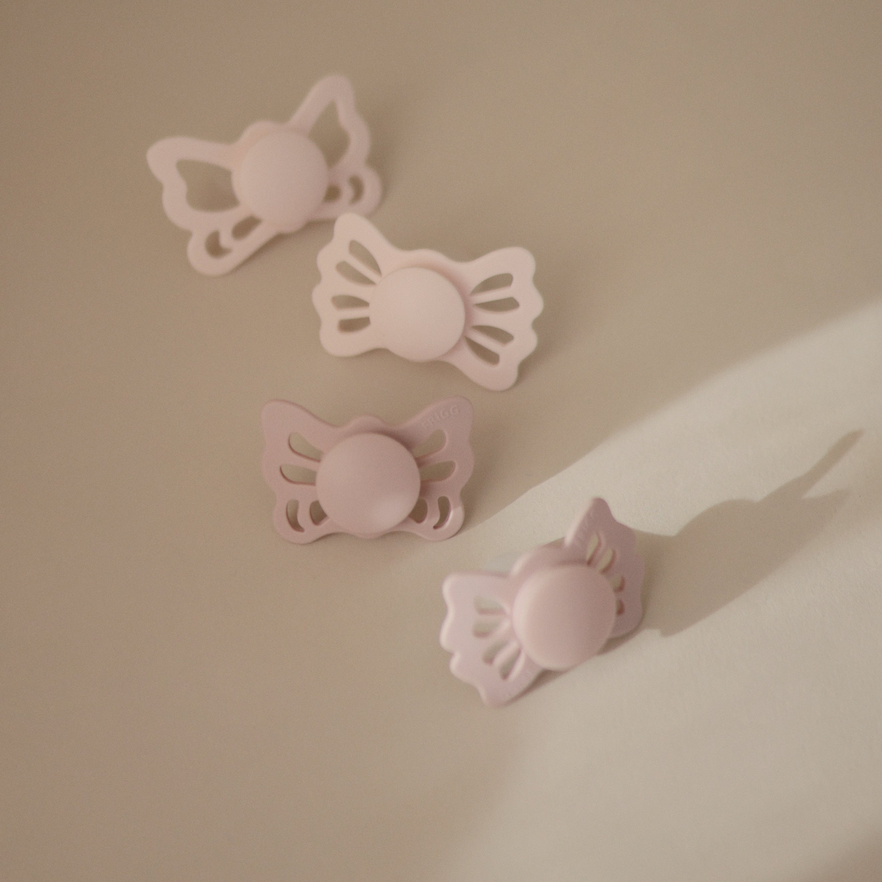 FRIGG Butterfly Anatomical Silicone Pacifier 2-Pack (6-18 Months) {Drop Ship}